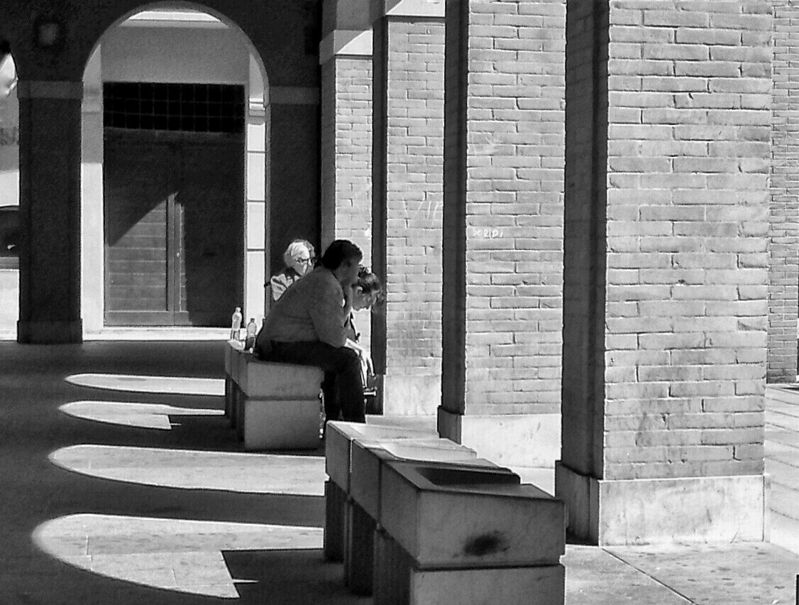 Rest under the arches