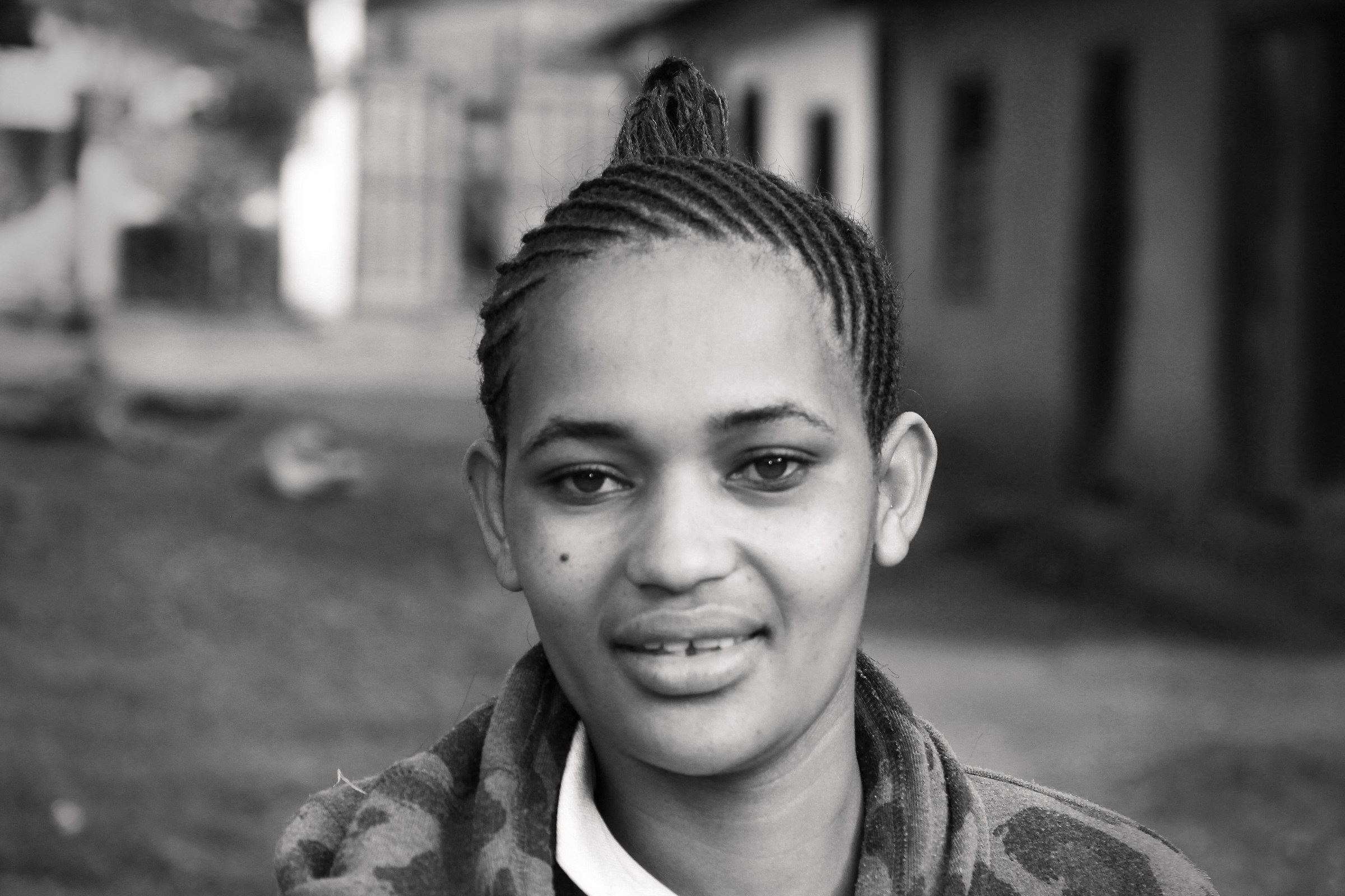 the girl Kilimanjaro