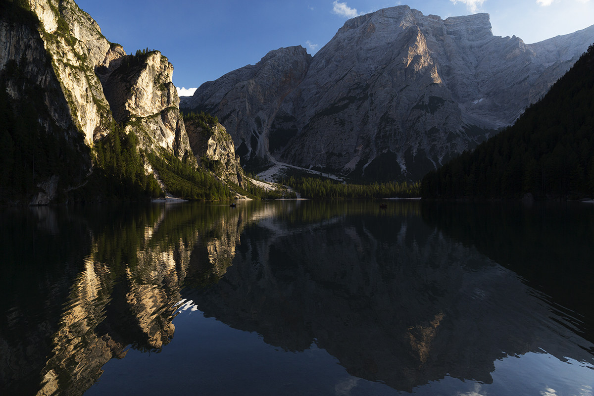 Braies 2016: crepuscolo