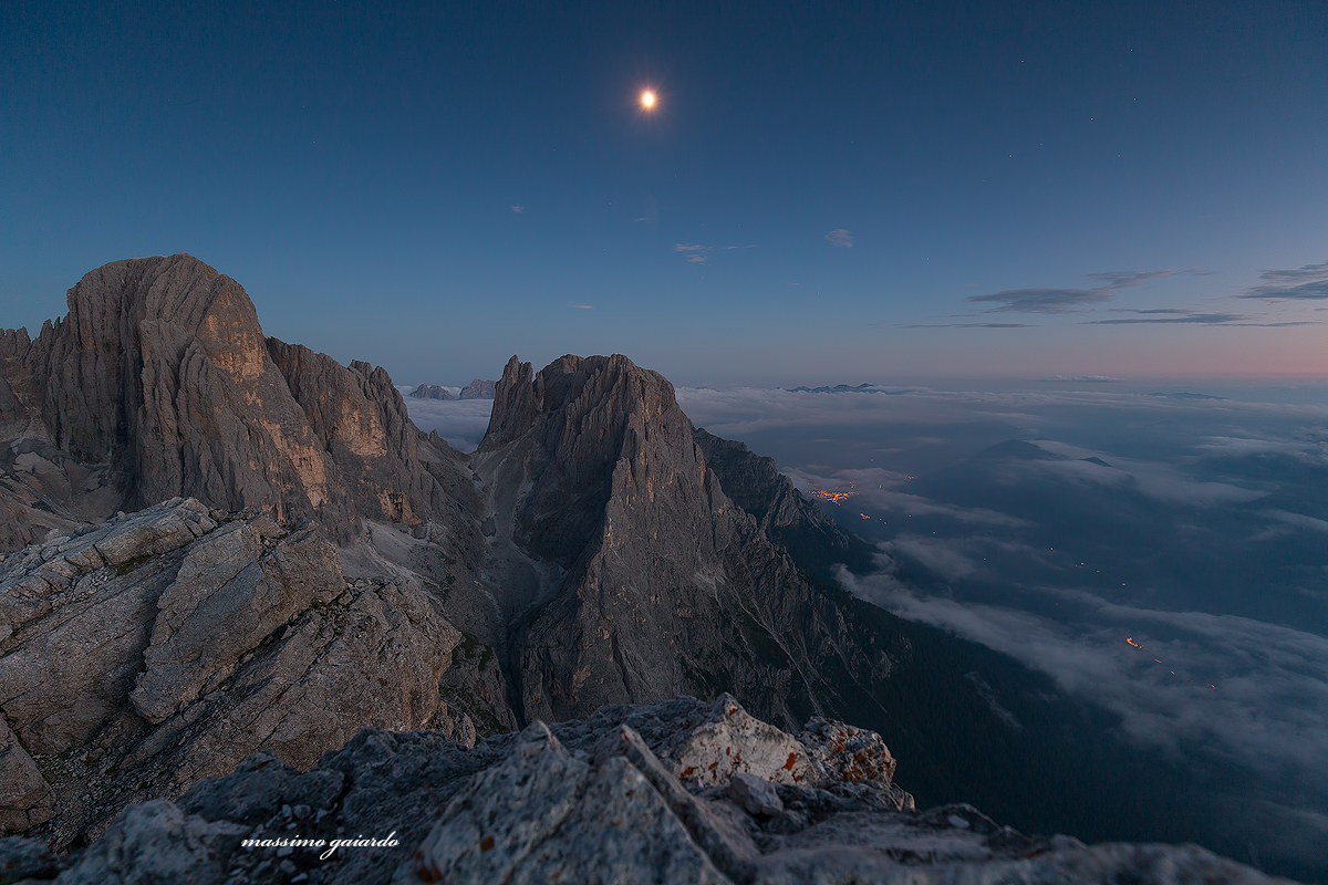 blue hour from the top of the washer!