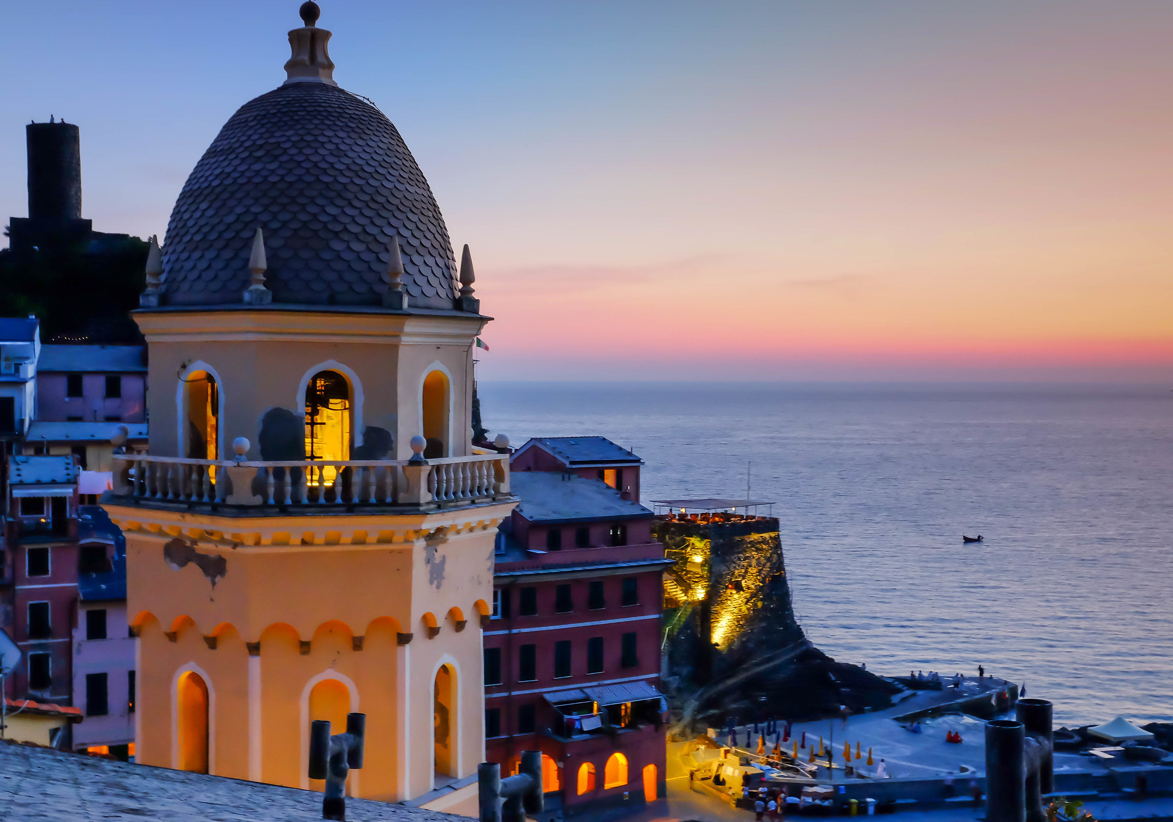 bell tower of Vernazza