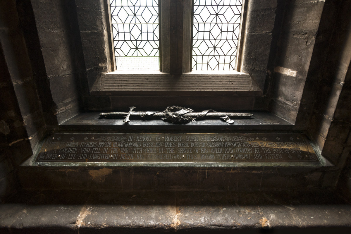 In memory of Robert Burn Anderson