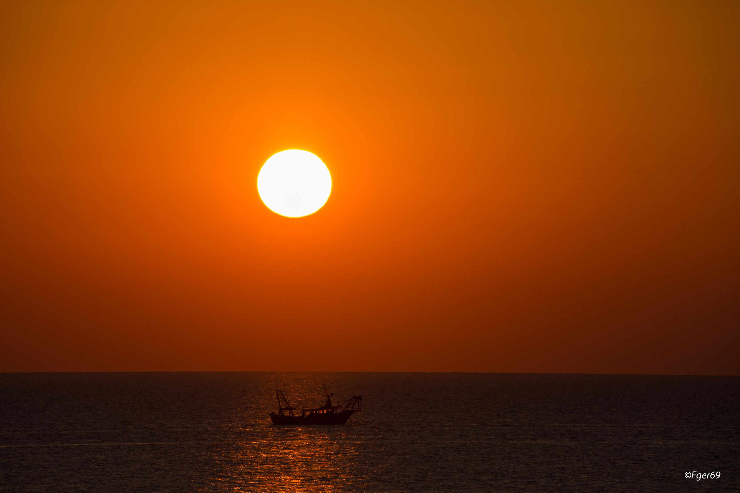 Red in the morning ...