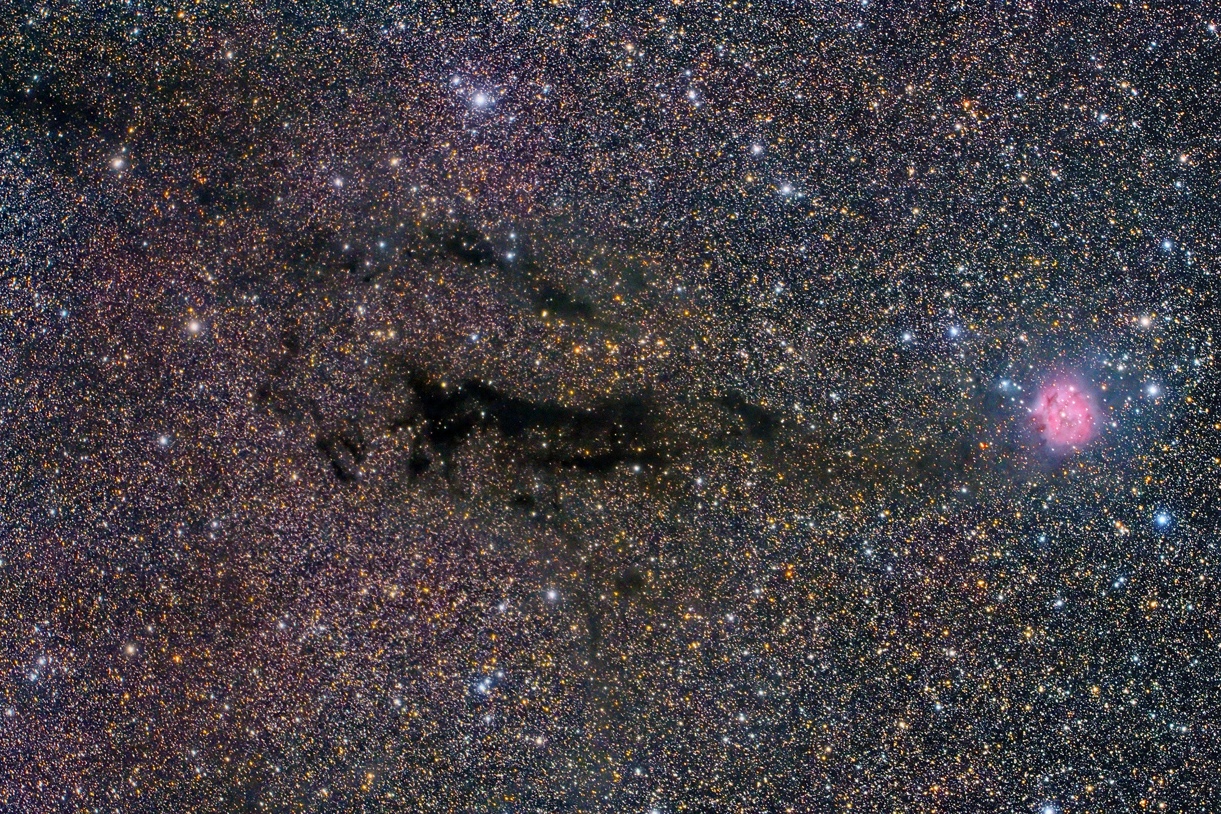 Cocoon con coda di polveri