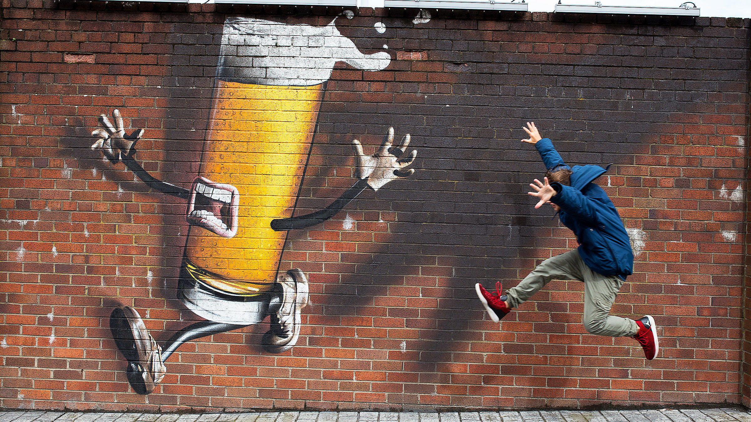 Graffto of Tennent's in Glasgow