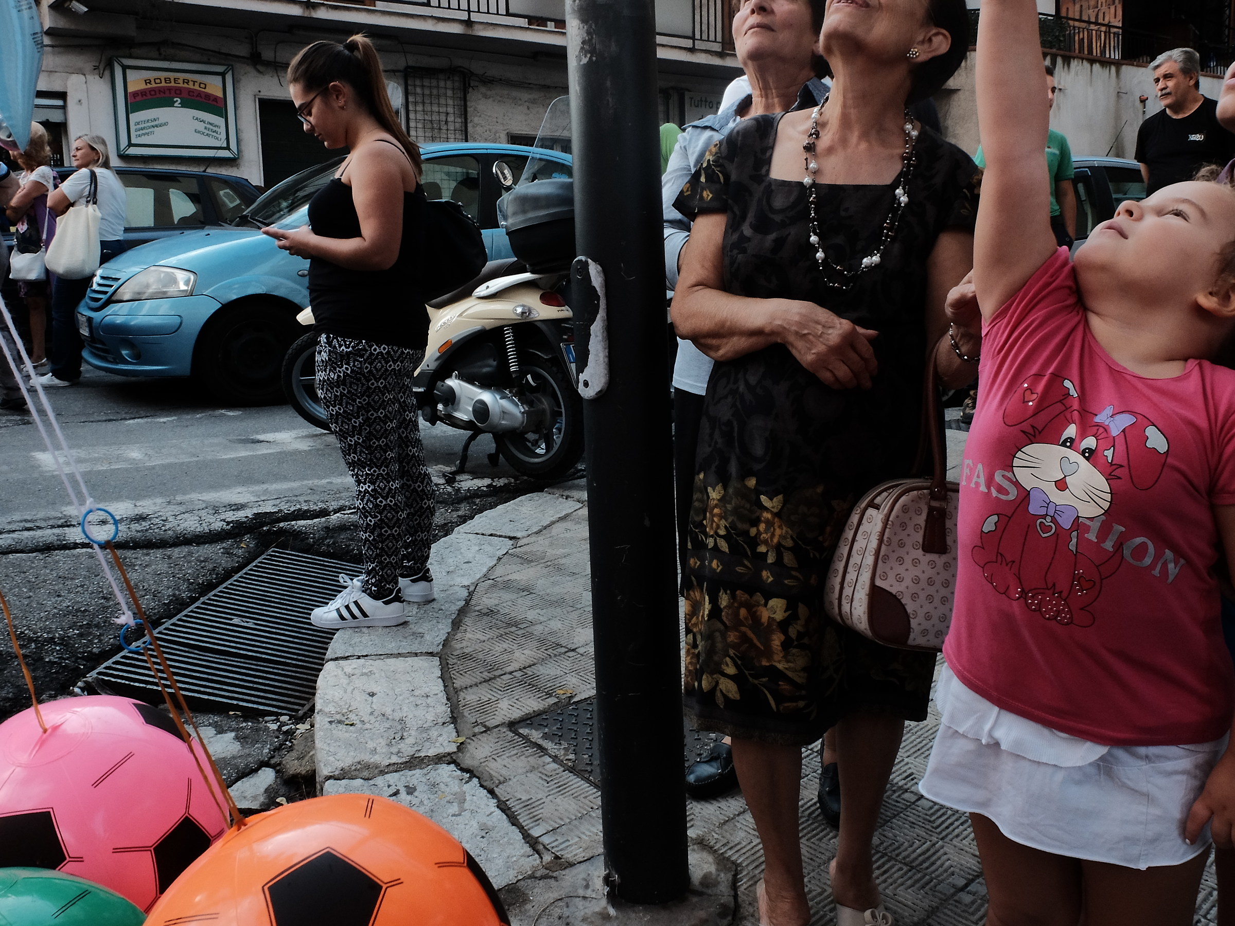 Where they end up the balloons?