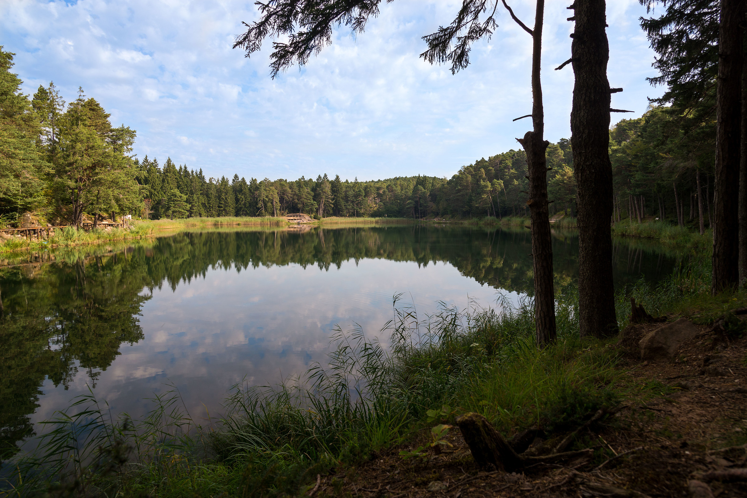 Lake Santa Colomba In Trentino