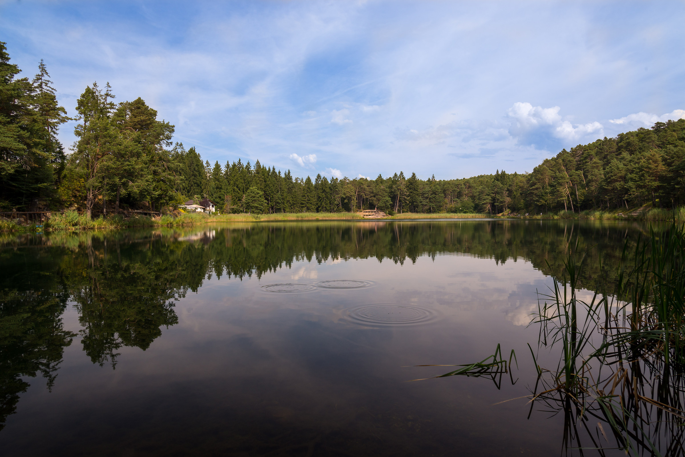 Lake Santa Colomba In Trentino