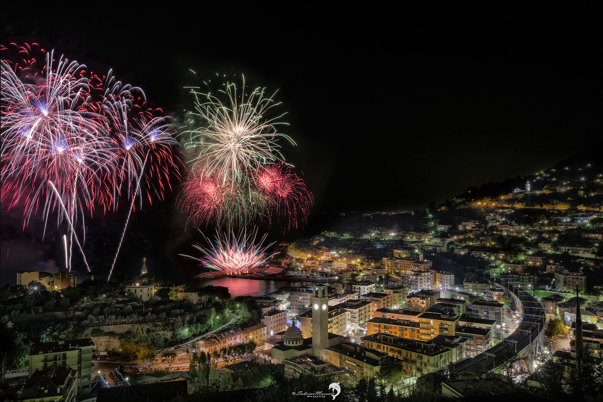Festival of fireworks - Recco