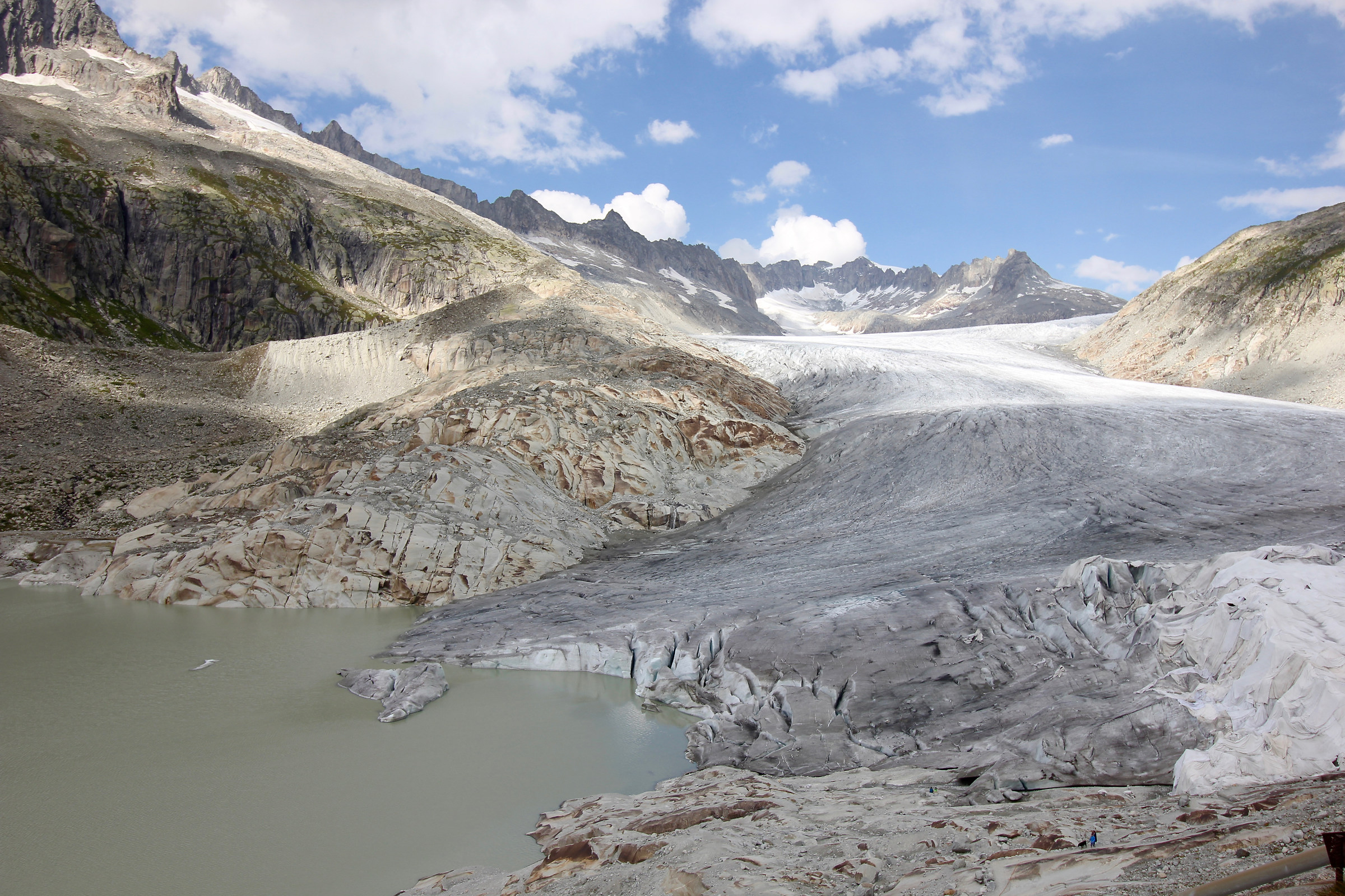 Ghiacciaio del Rodano: Con ammirazione e rispetto