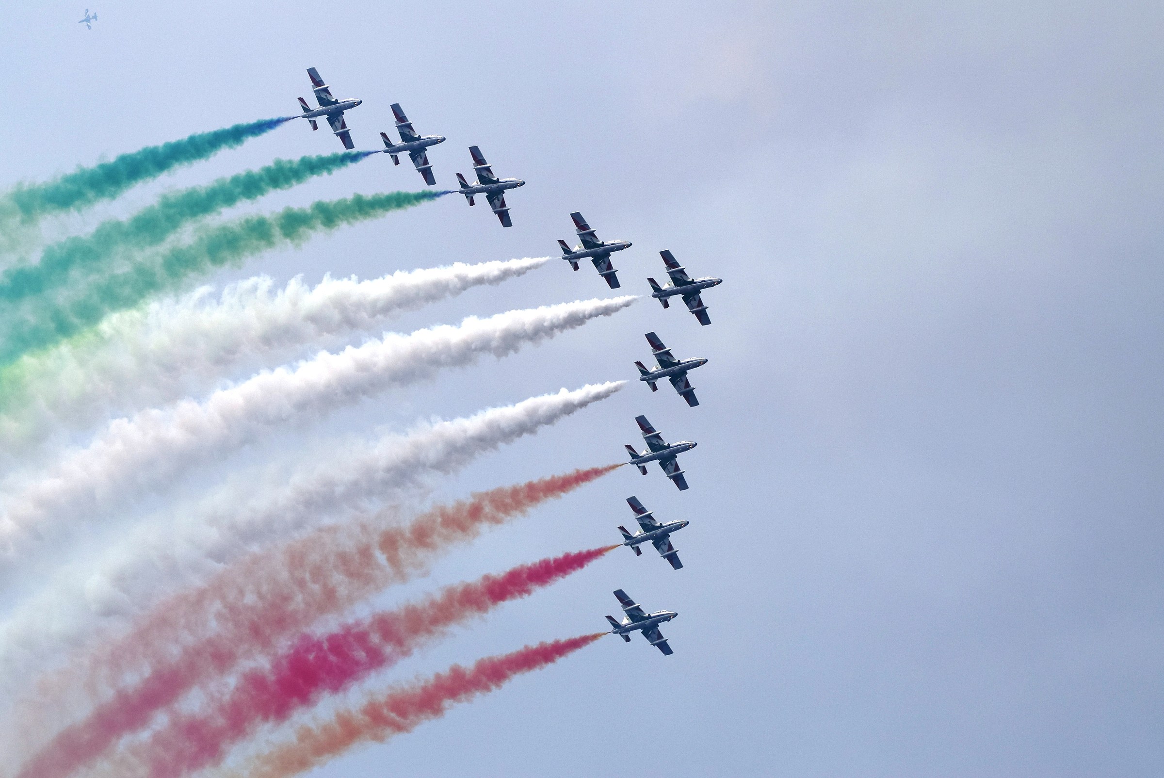 frecce tricolori + solista
