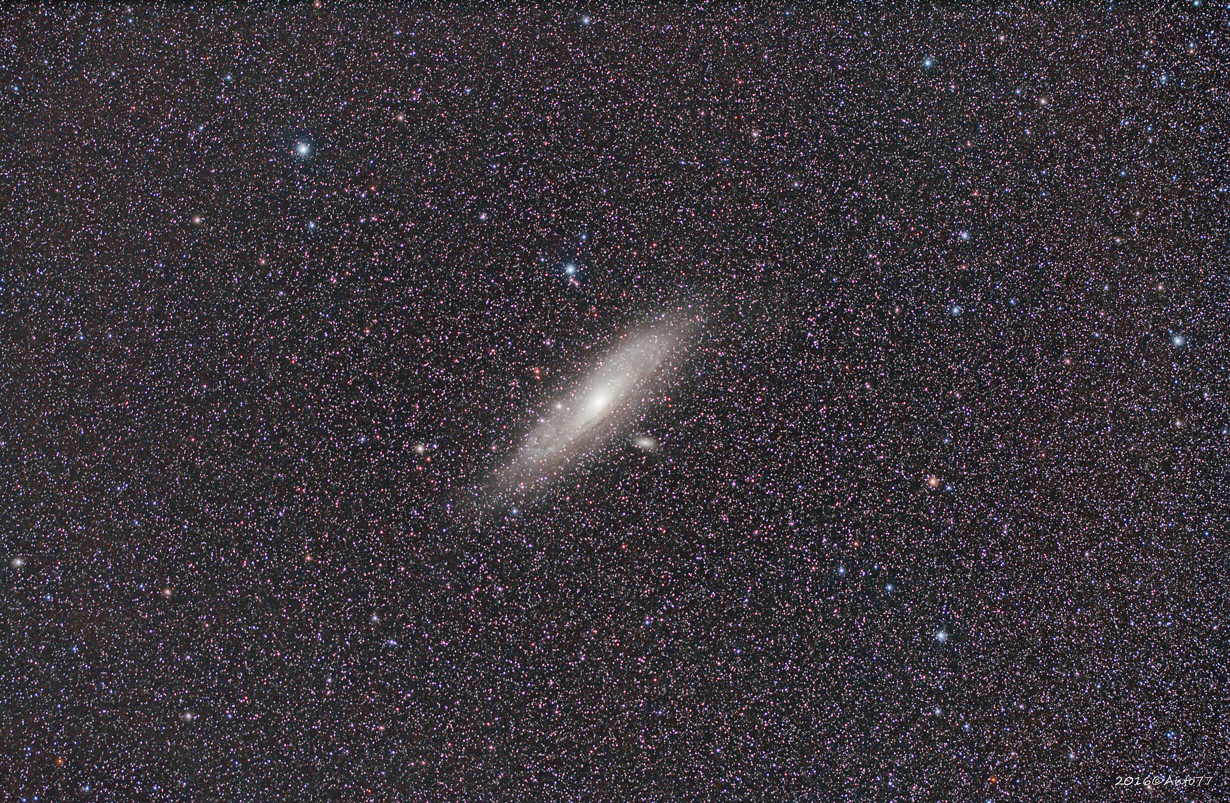 M31 105mm widefield