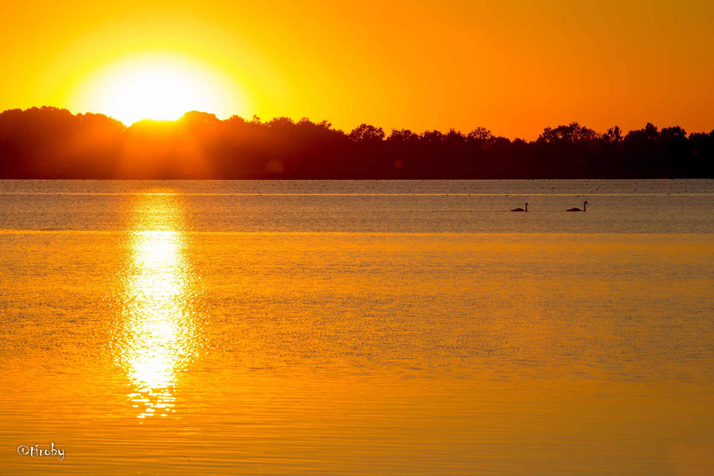 Tramonto a Loosdrecht 2