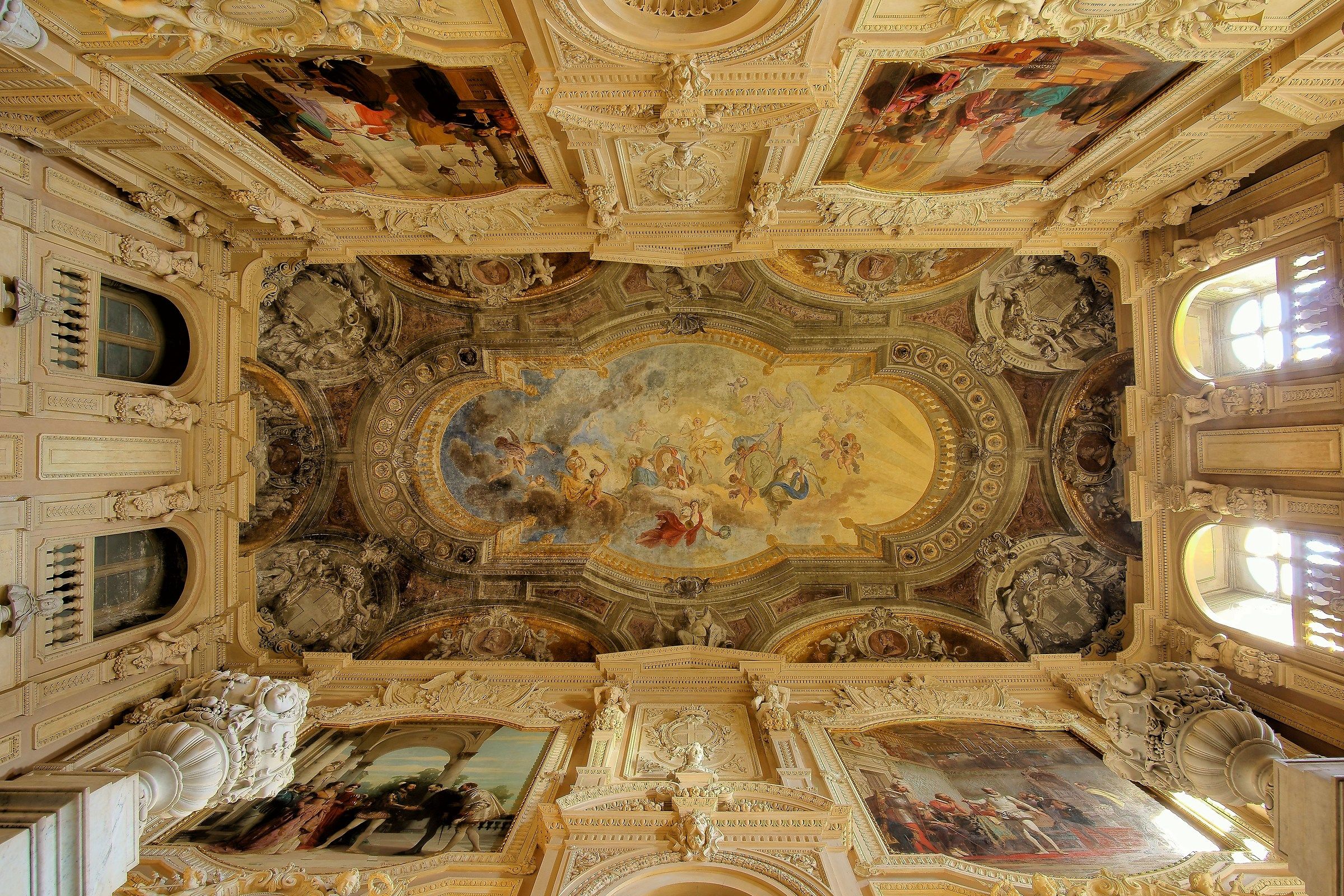 Once the Royal Palace staircase