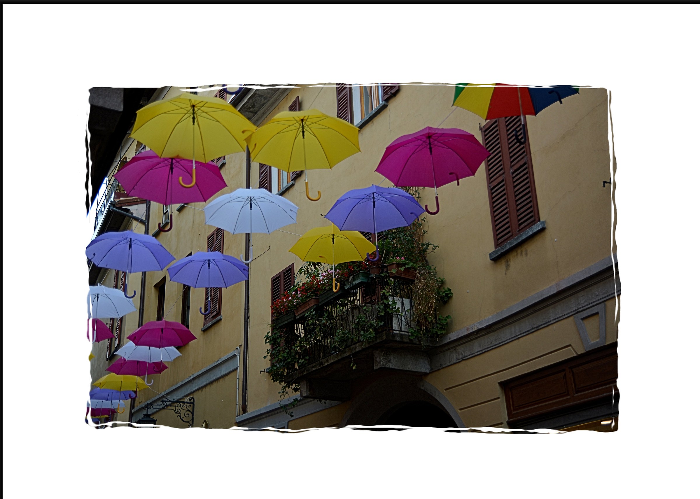 Protection of the balcony ...