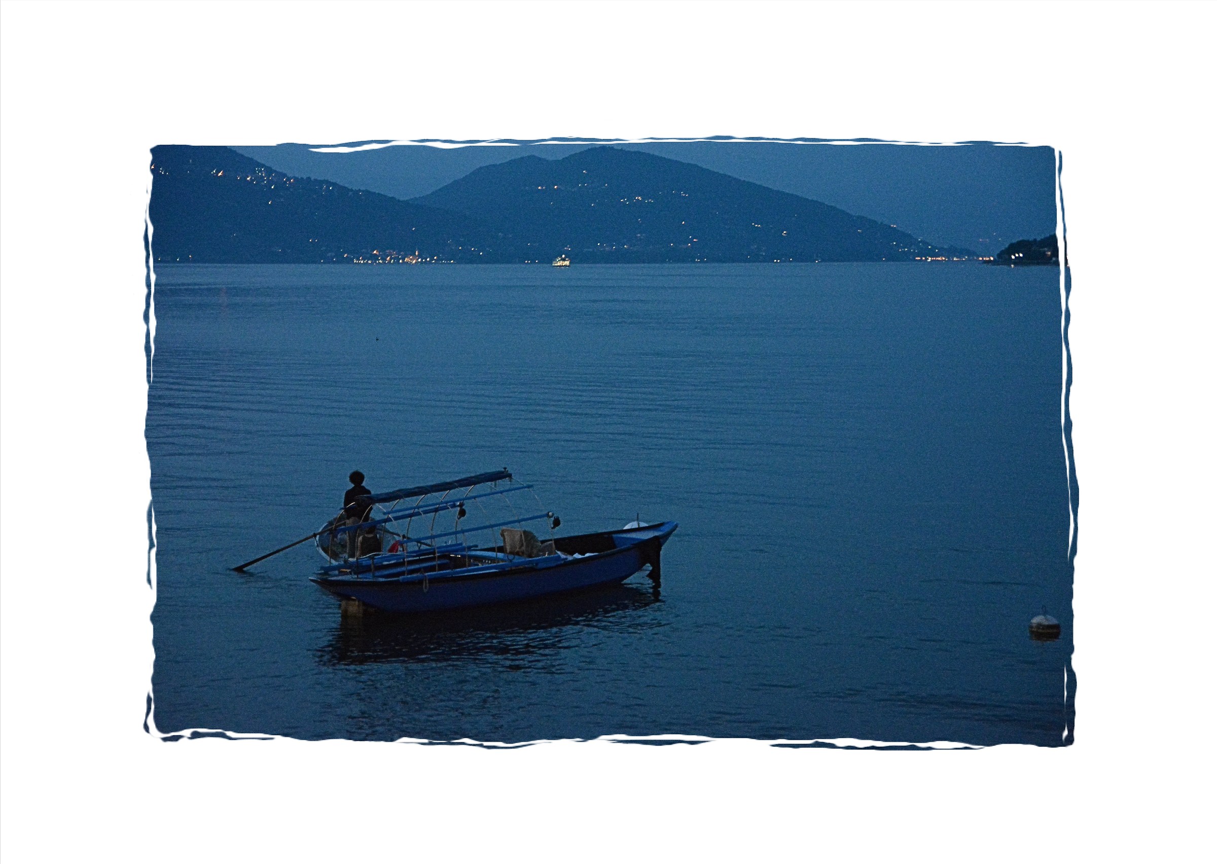 The fisherman blue hour