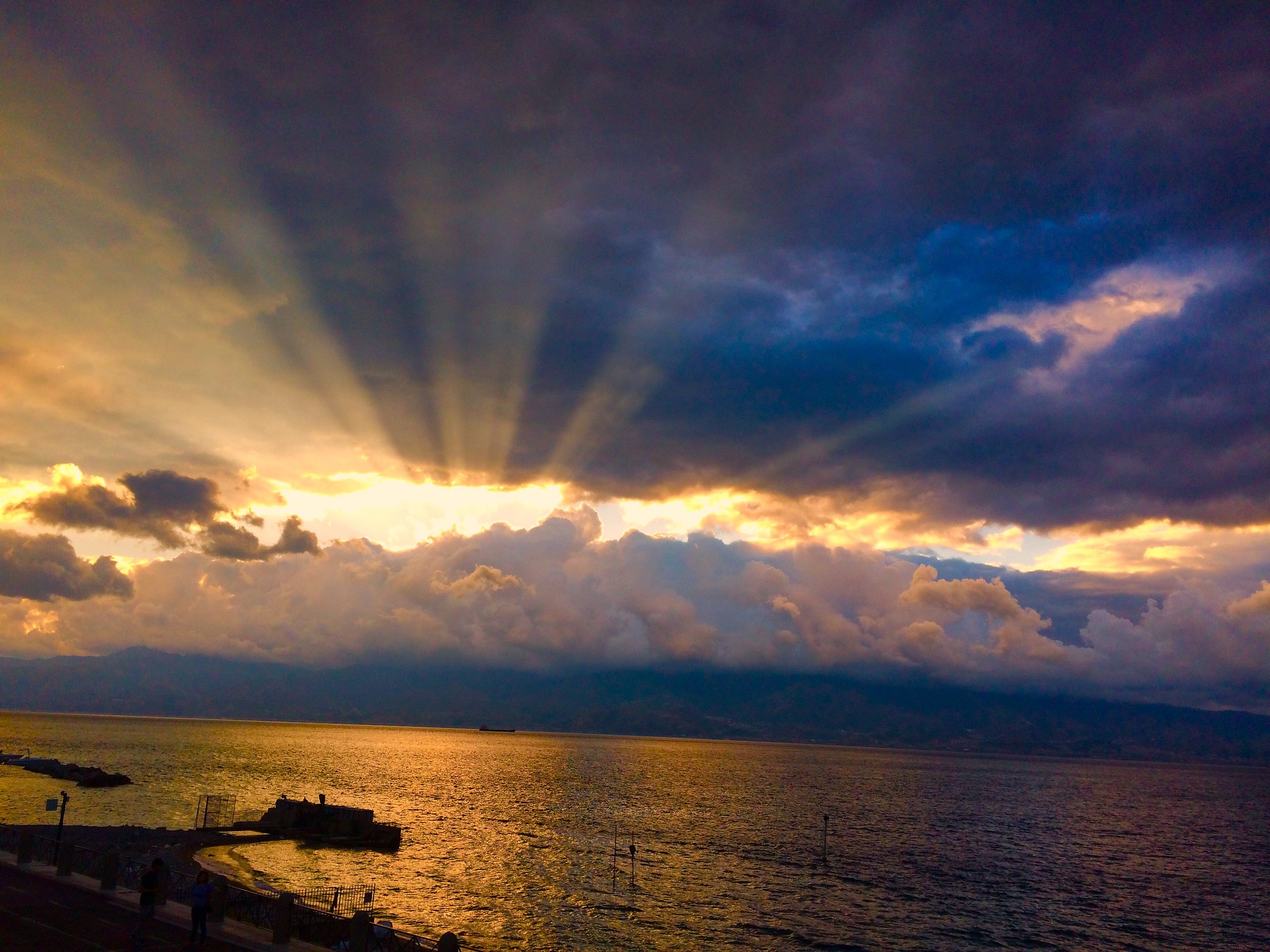 Lights and colors on the Sicilian coast