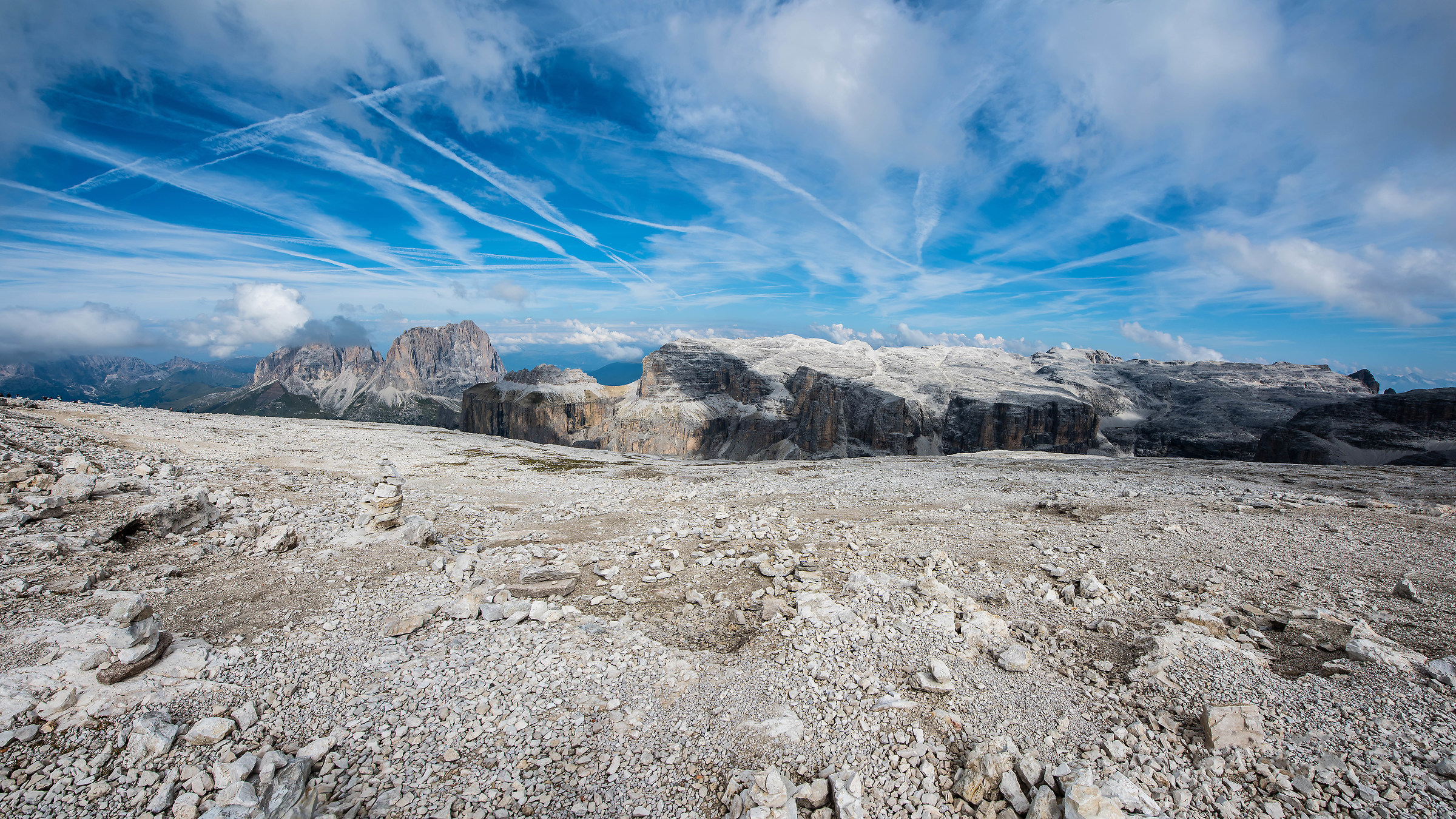 Sass Pordoi - panoramic