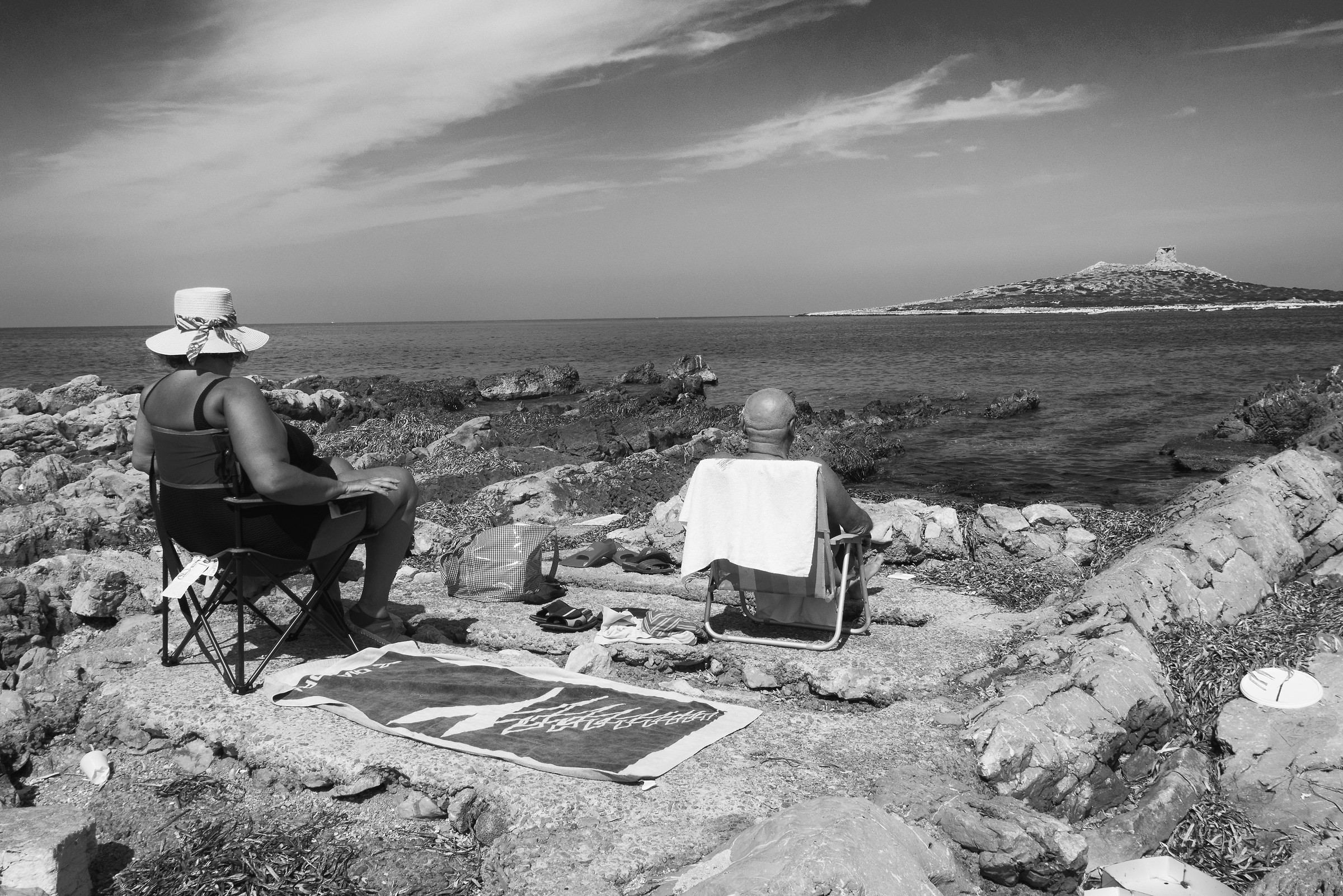 Island View delel females from the rocks
