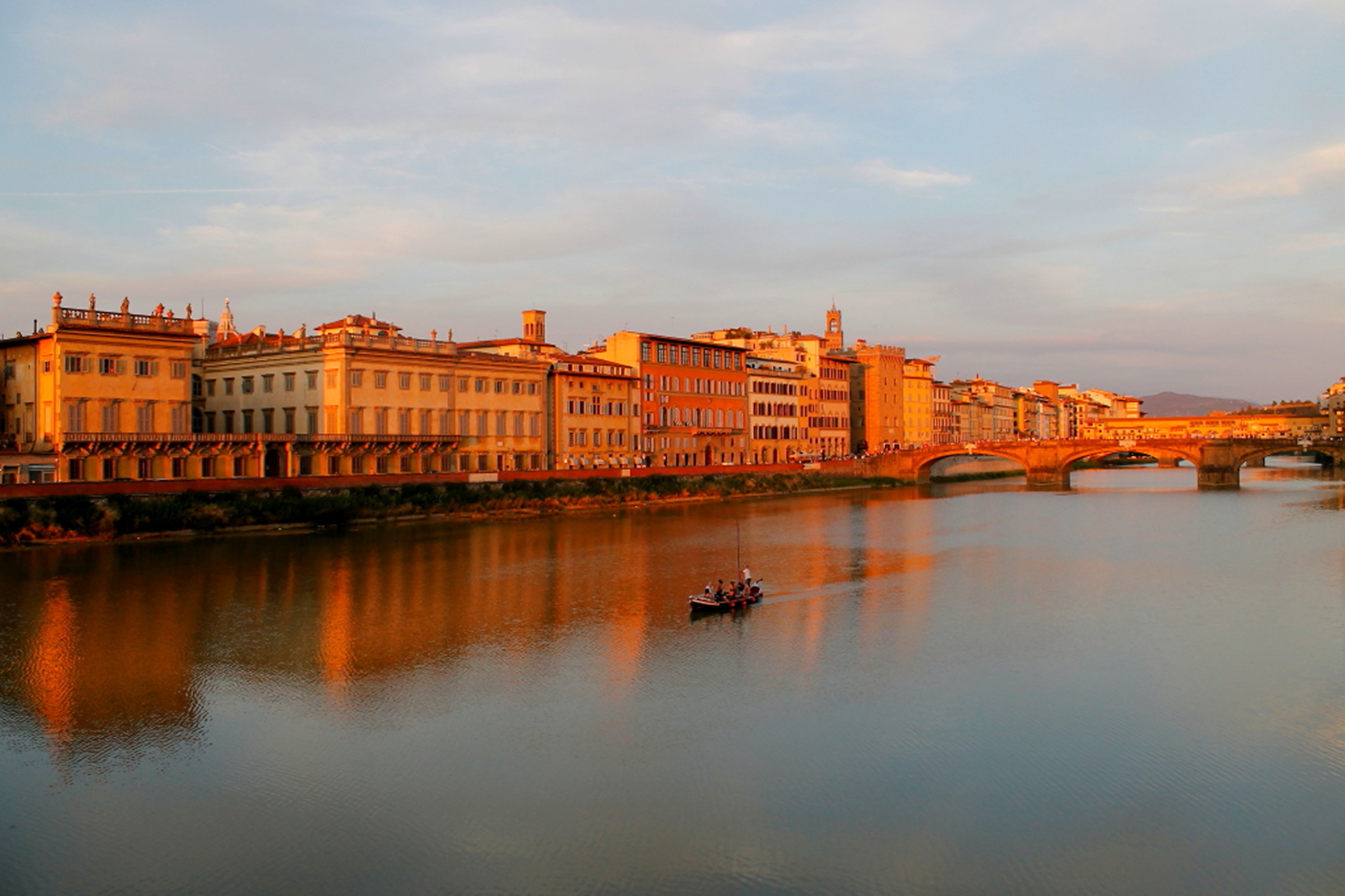 tramonto a Firenze