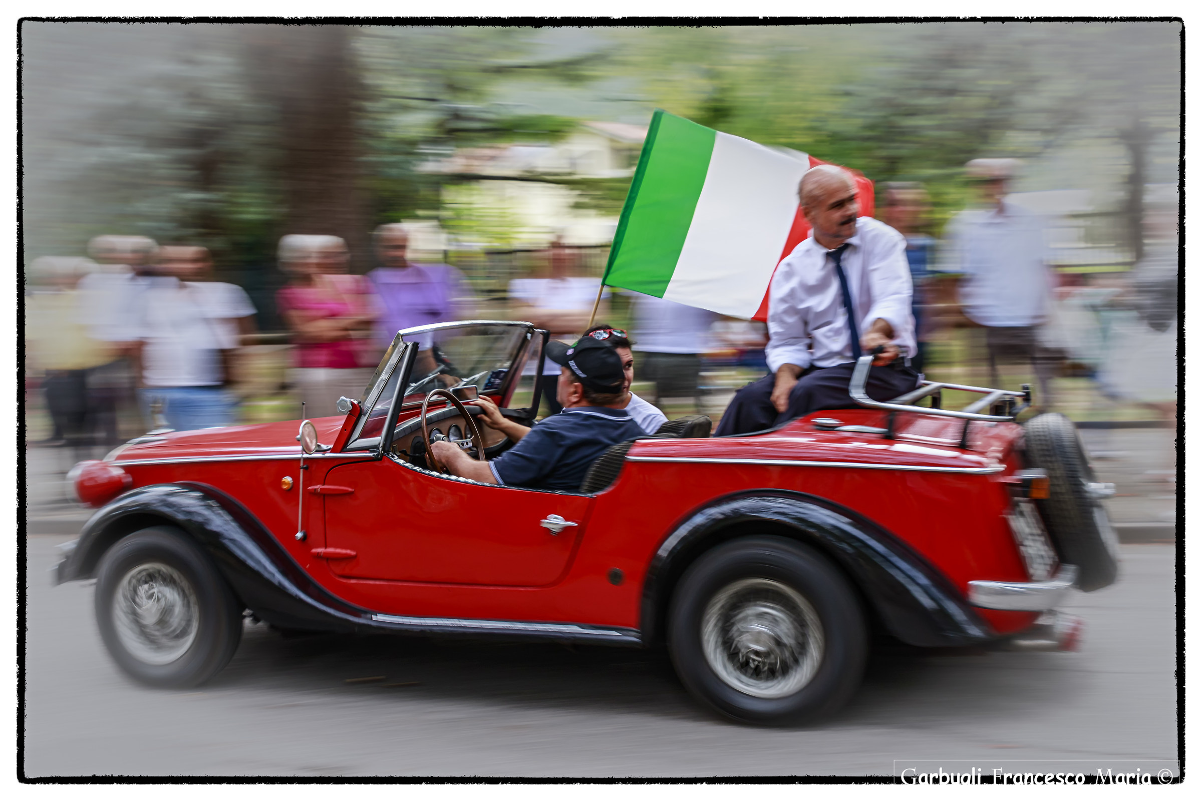 The Flag on the move