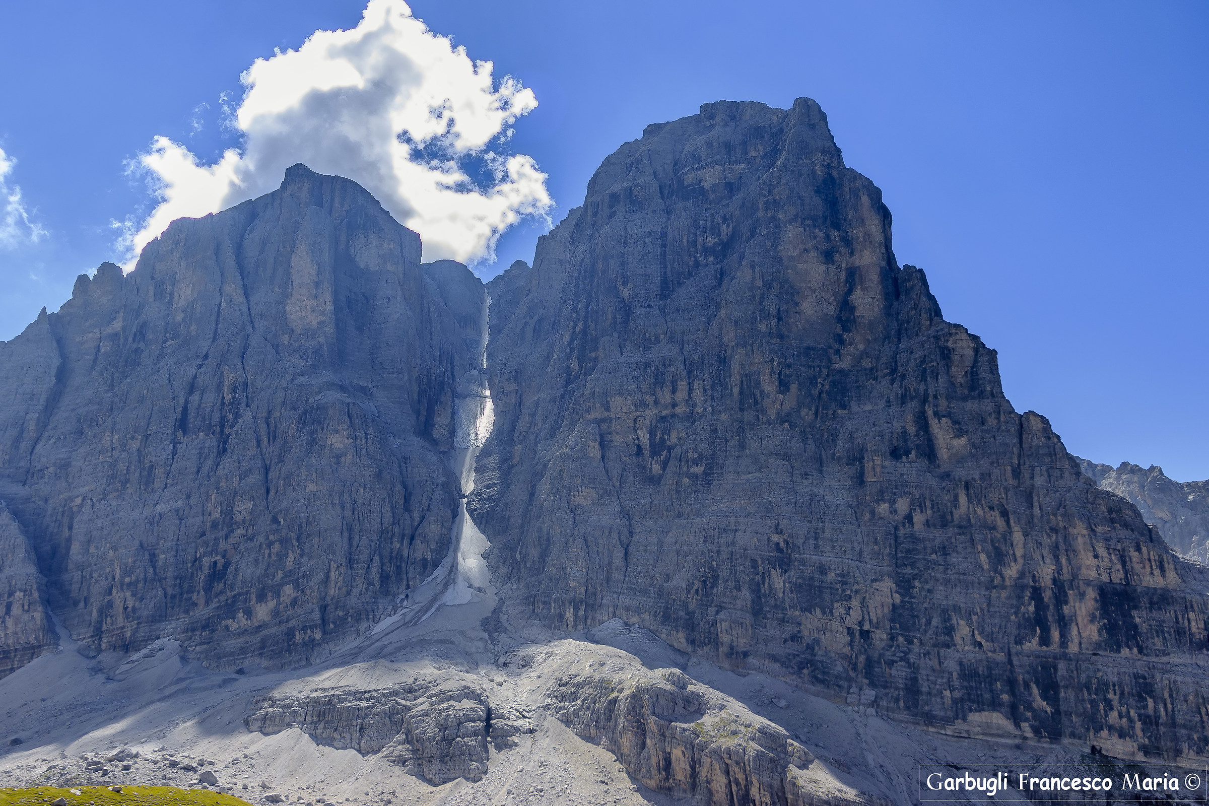 Controluce su Cima Tosa