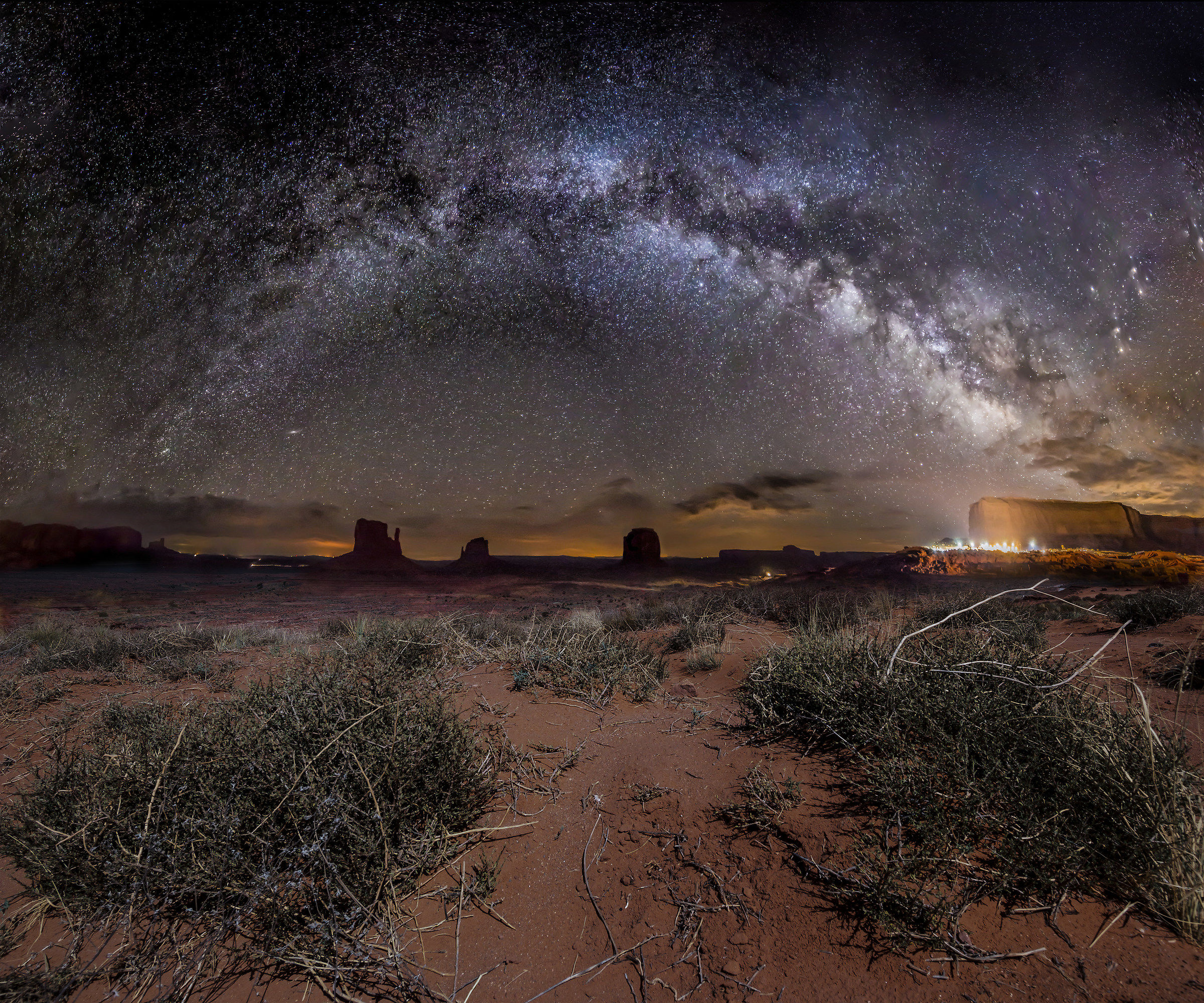 The firmament @ Monument Valley