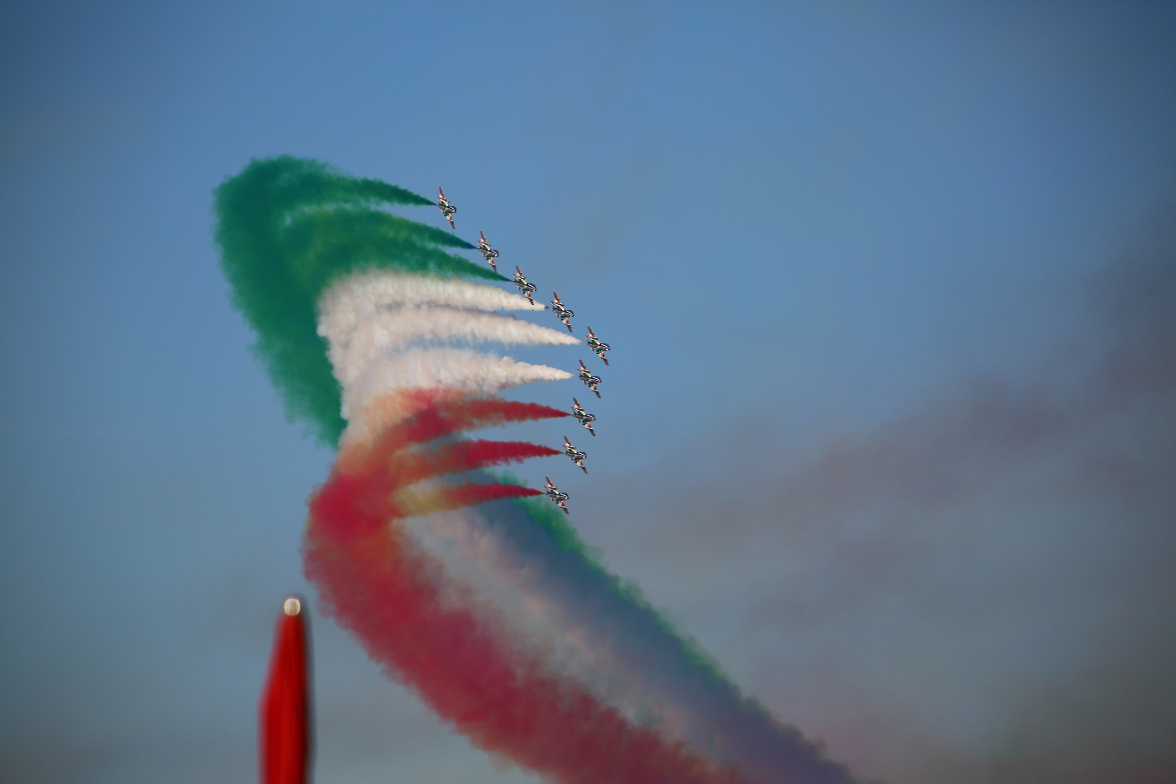 Aerobatic team Frecce Tricolori