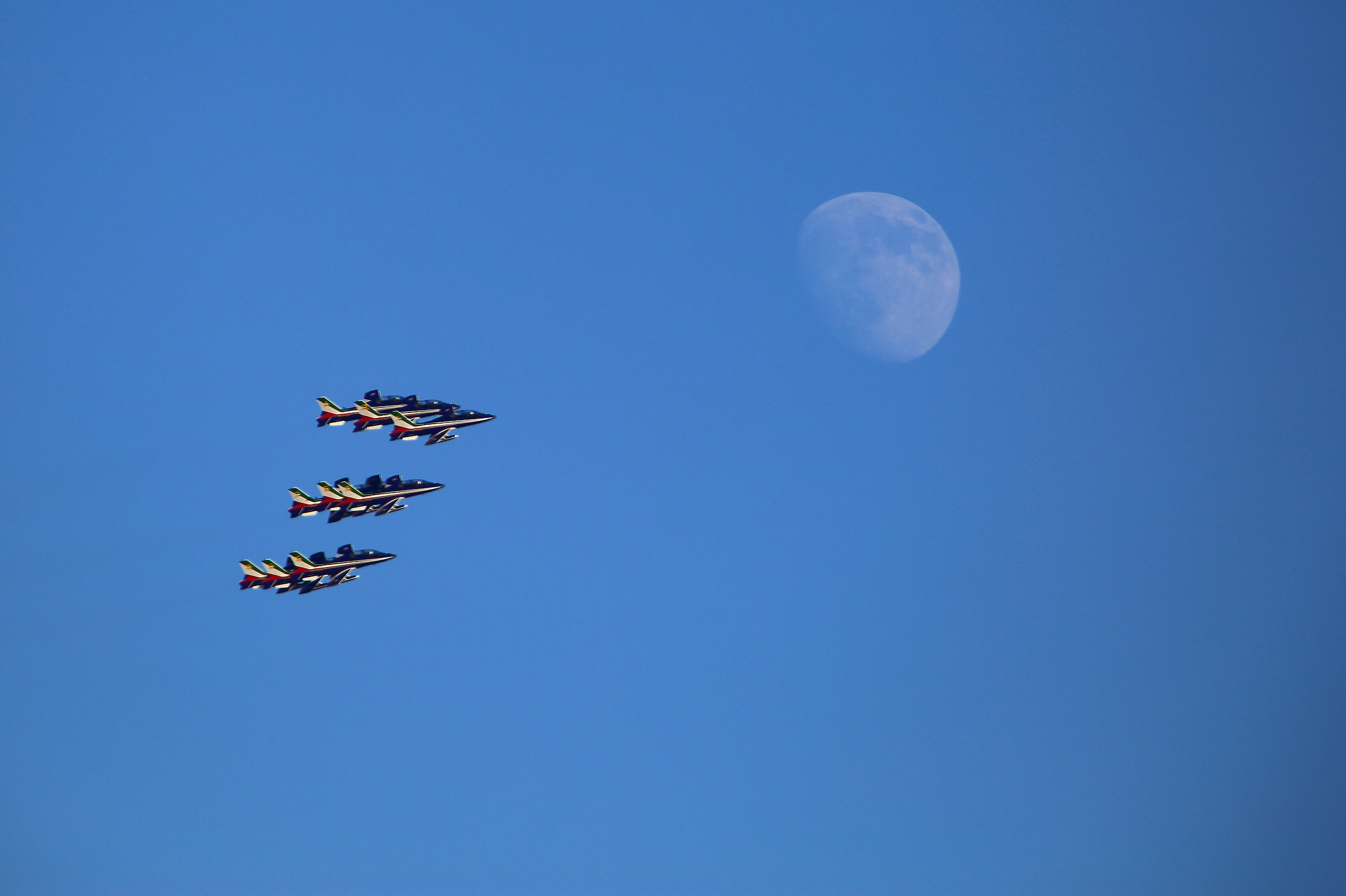 Aerobatic team Frecce Tricolori