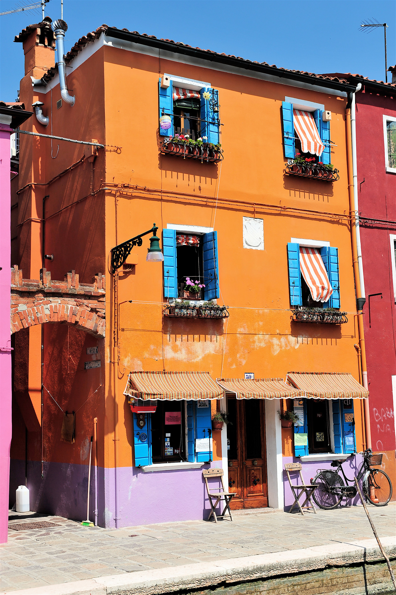 The colors of Burano