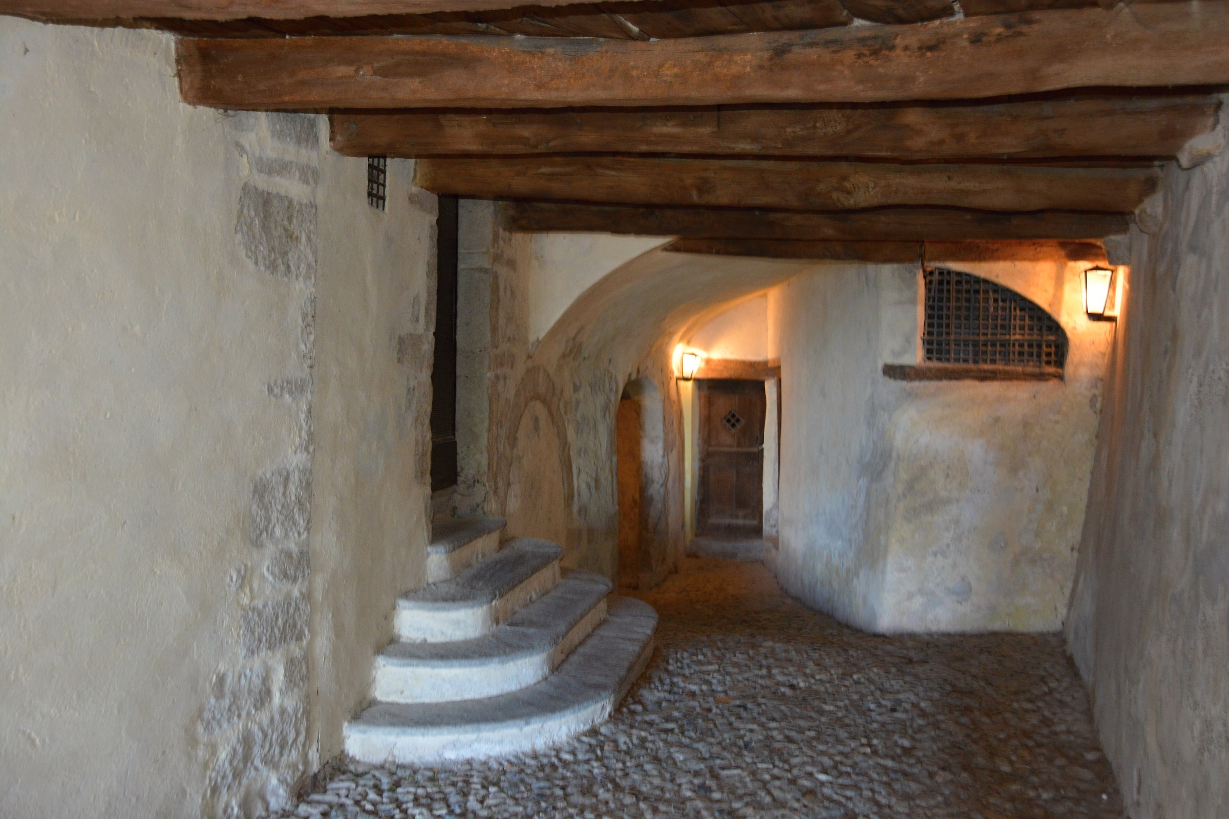 ancient gallery Sacro Monte of Varese