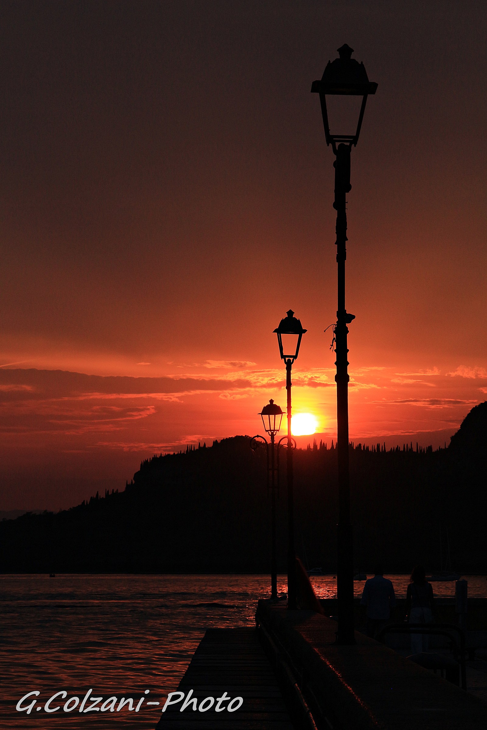 Red sky at night ...