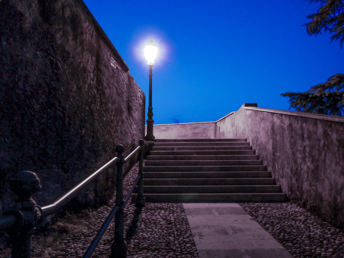 Night of the sanctuary staircase
