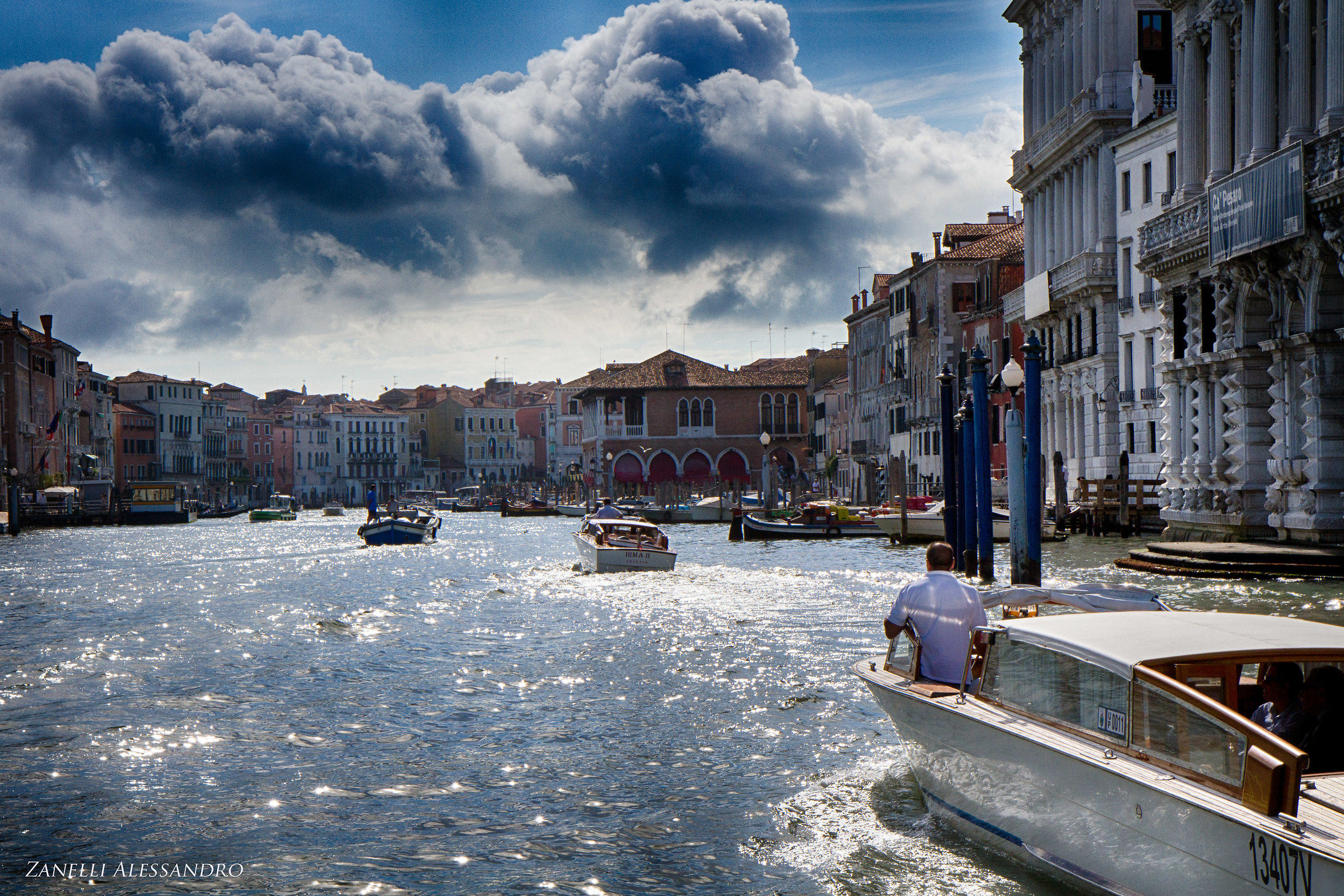 Vista dal canal grande