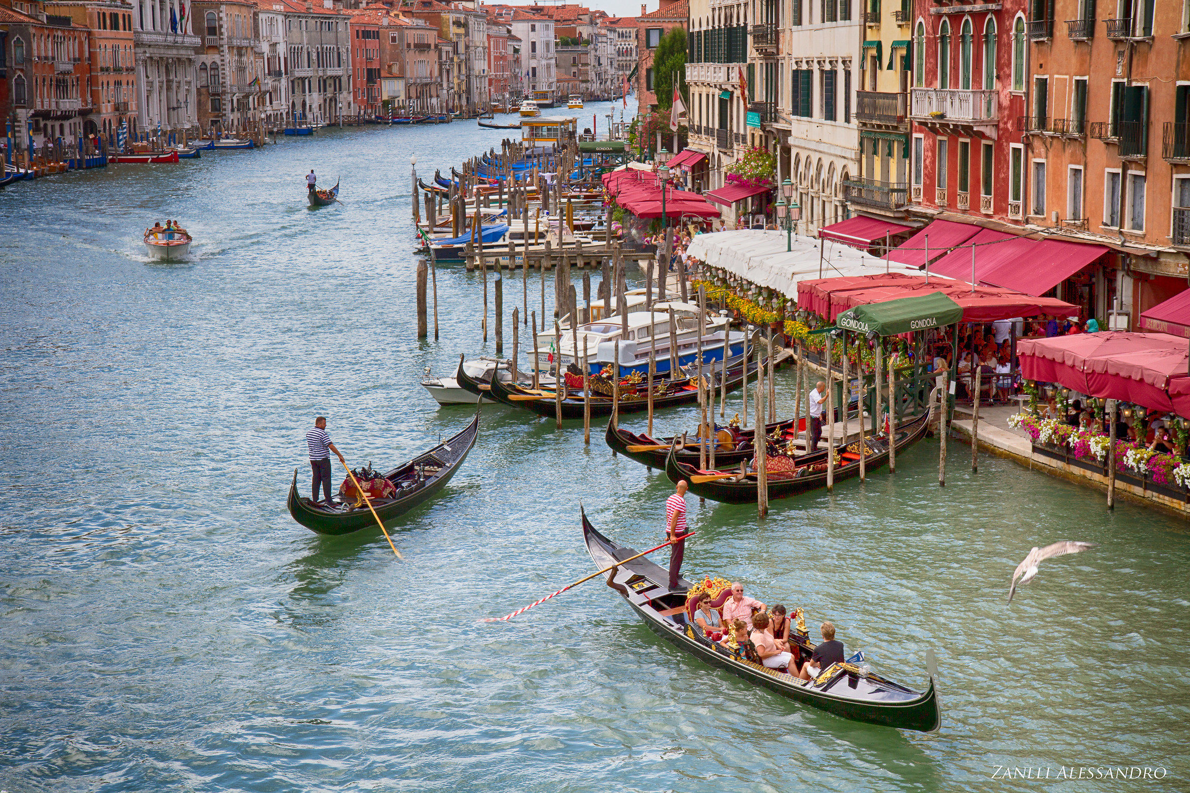 Vista dal ponte di rialto