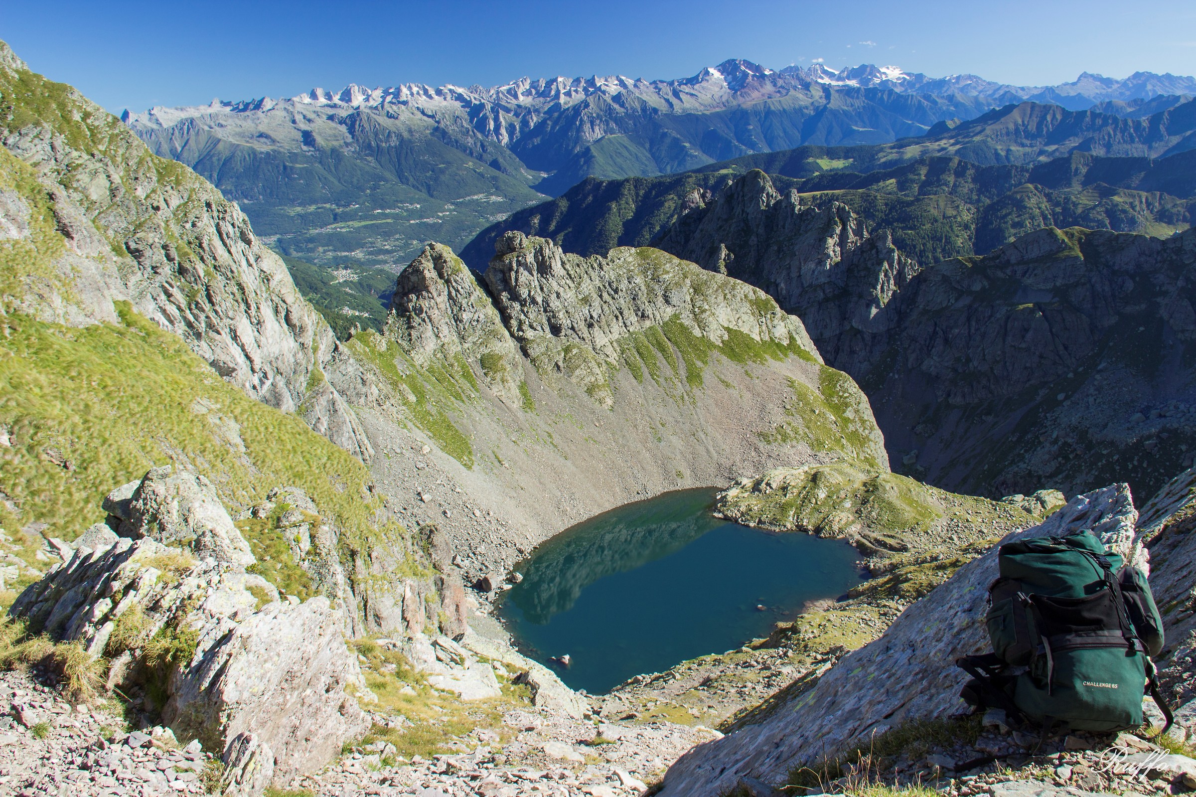 Passeggiando verso il lago rotondo in Valgerola