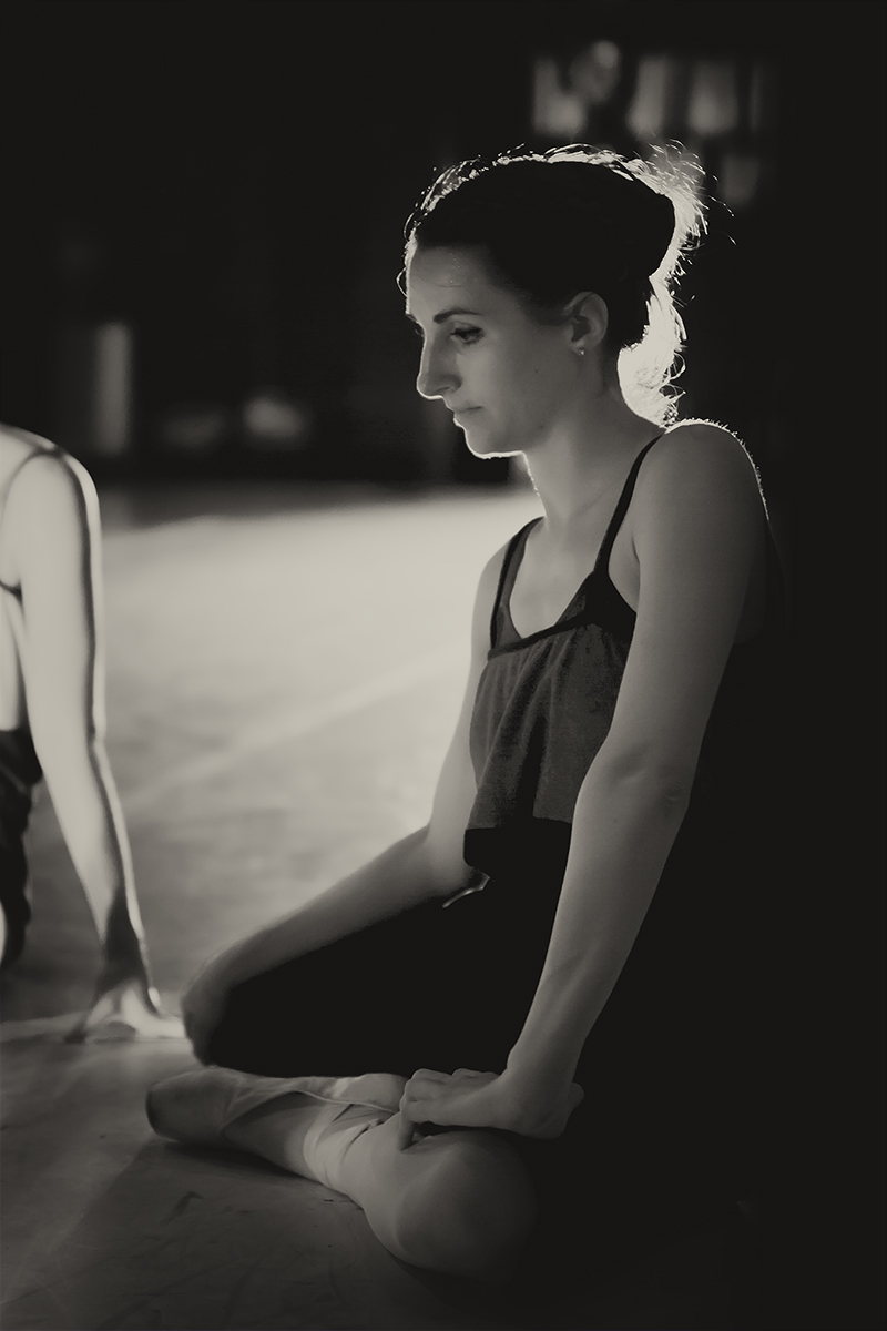 official practice before the show - Diana