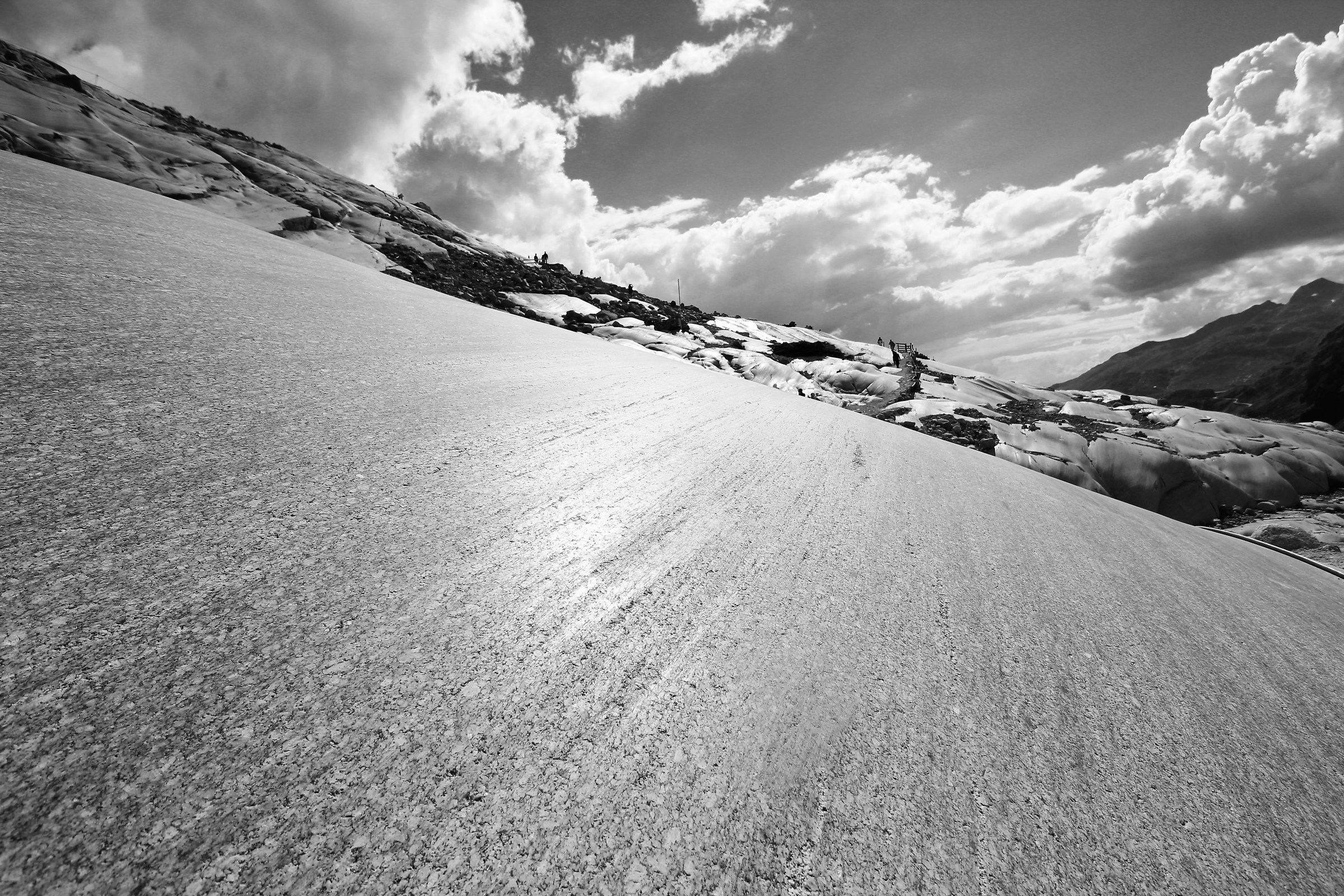 Ghiacciaio del Rodano: Morena