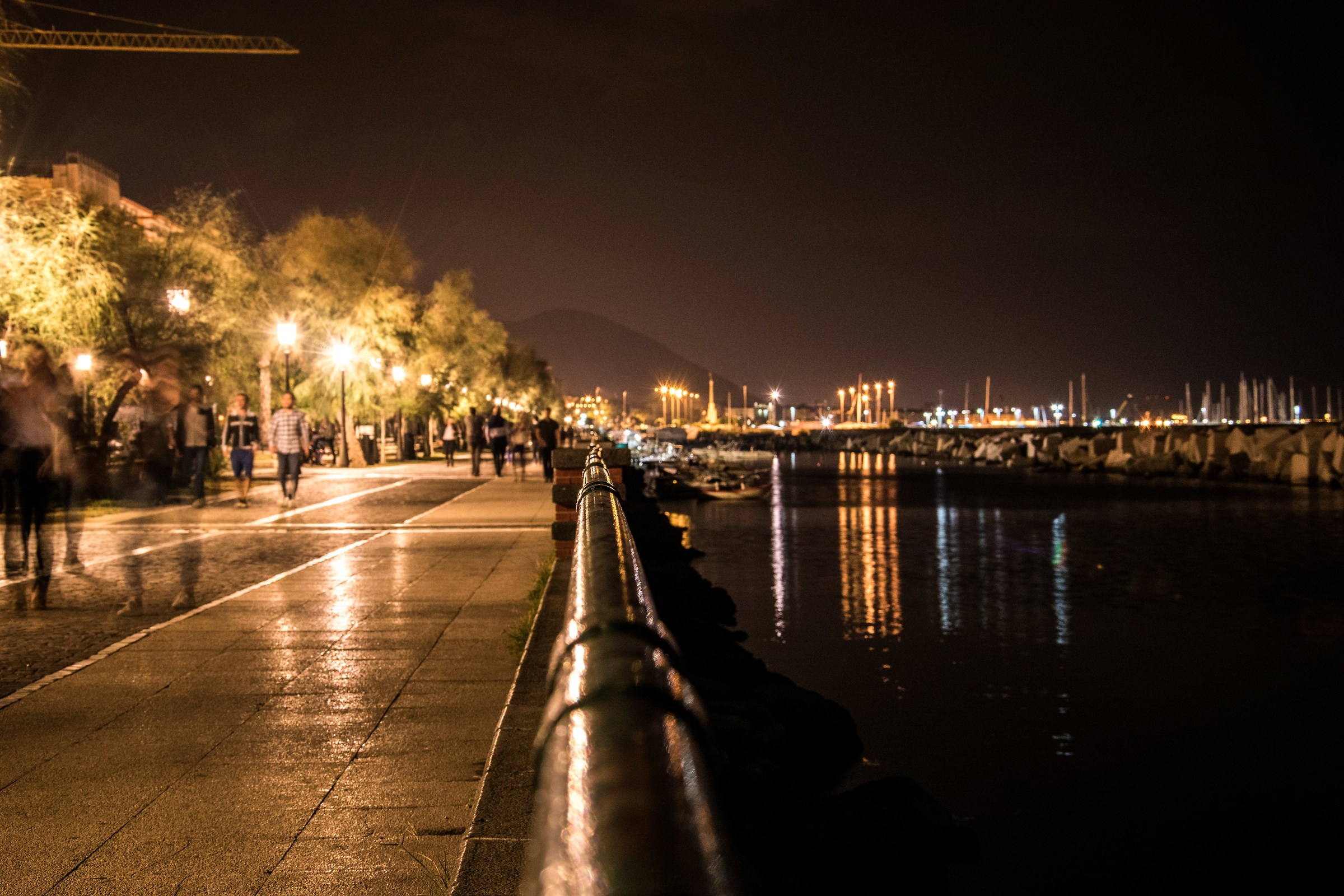 One step from the sea