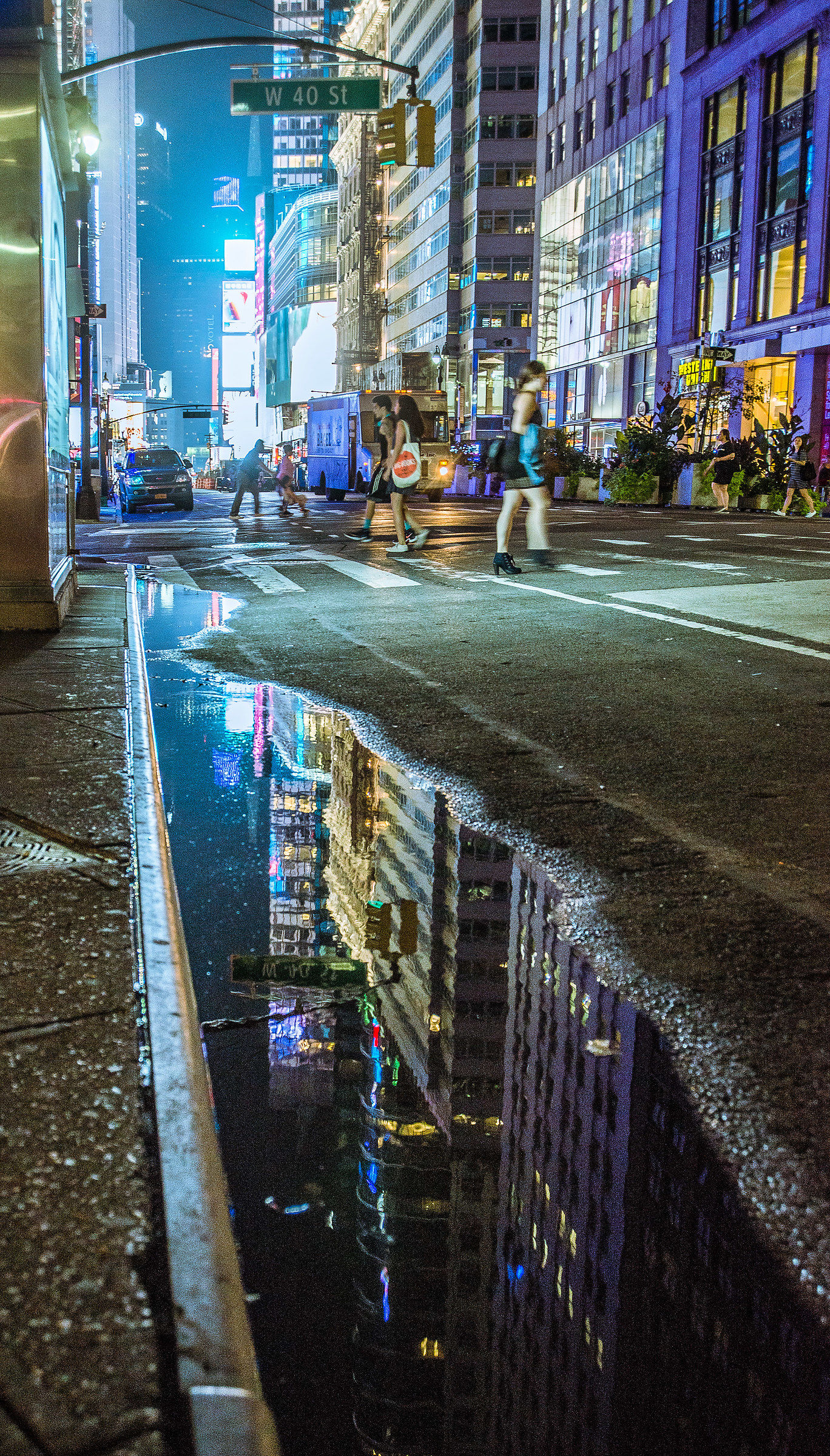 Reflections Time Square