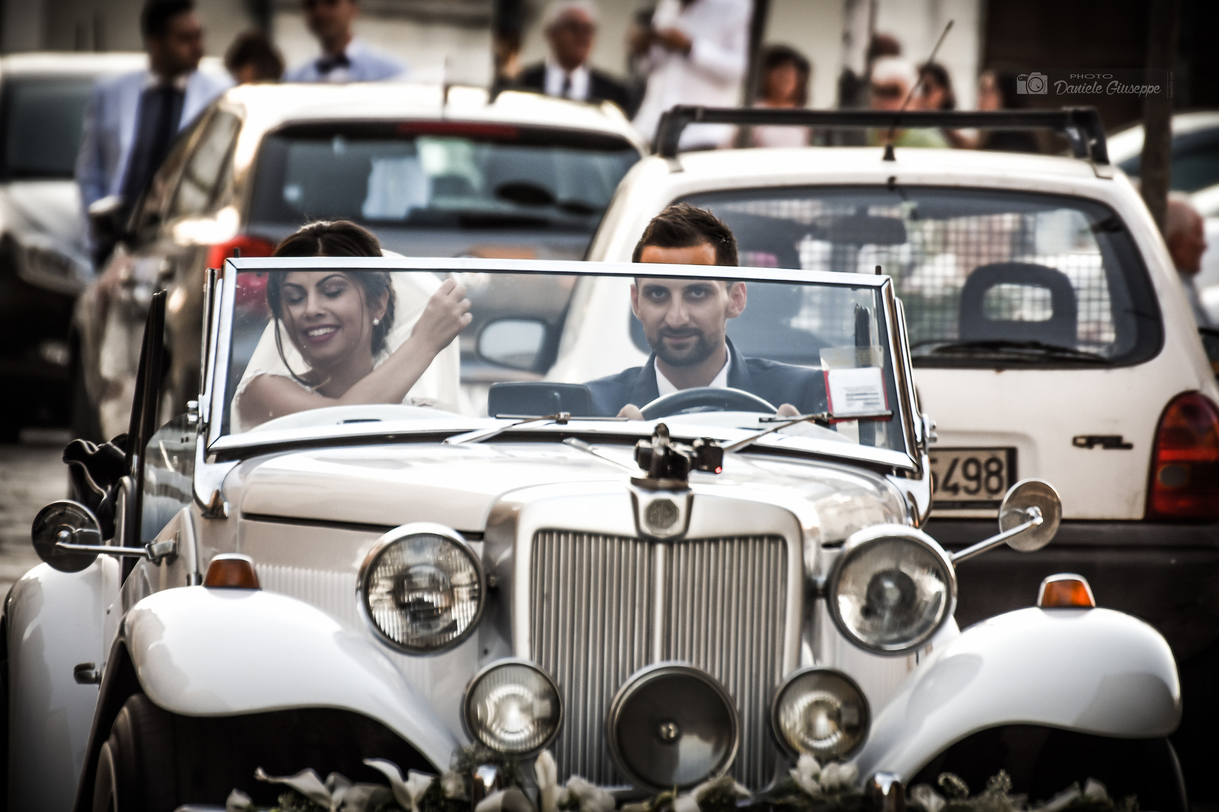 husband at the wheel ......