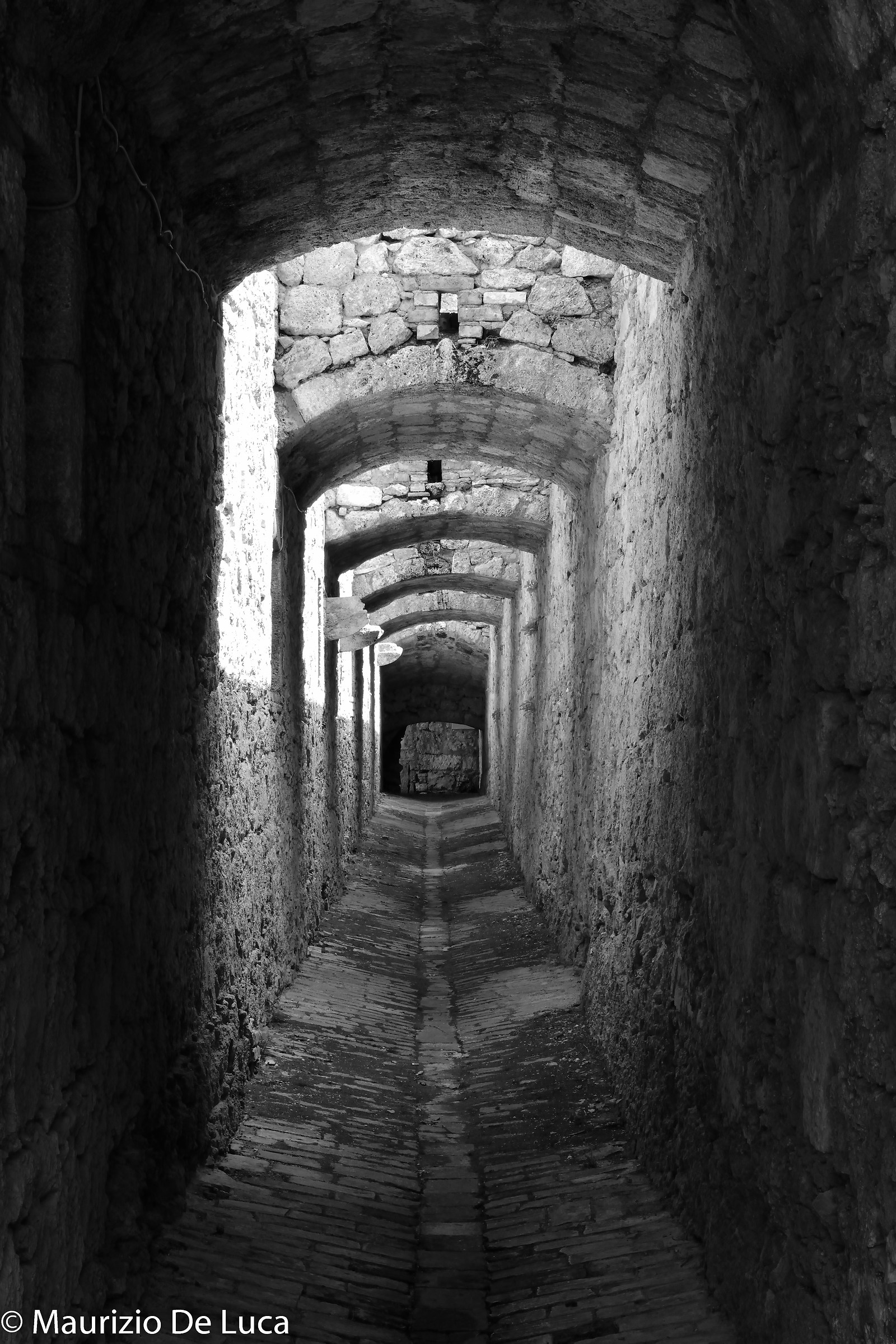 Collegamenti sotterranei fortezza Civitella del Tronto