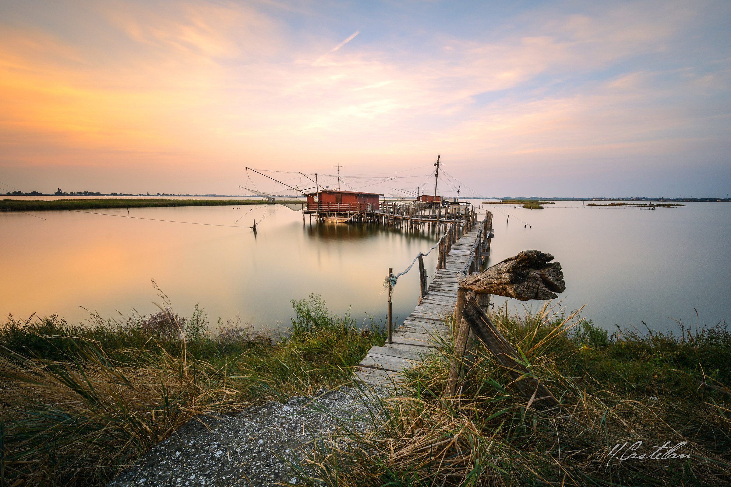 Trabucco nelle valli di Comacchio