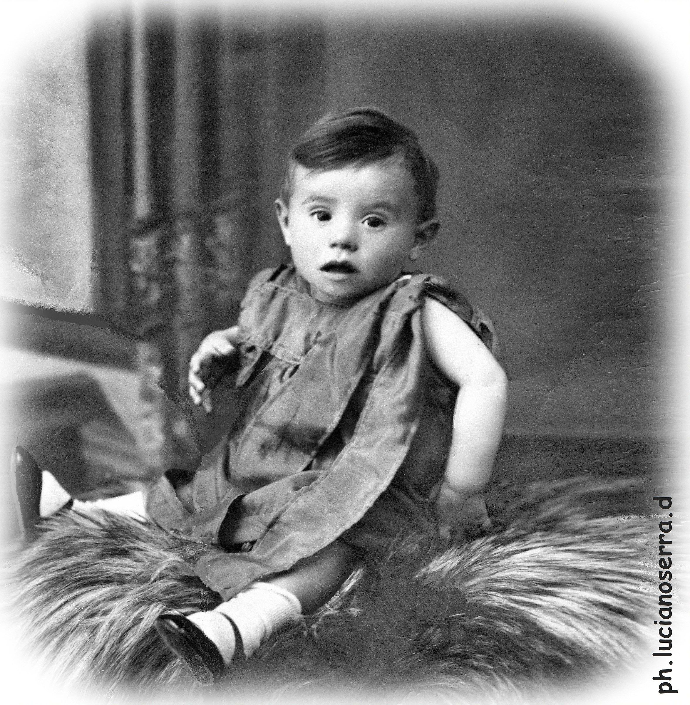 My father Giuseppe "Pino" for about a year ... in ...