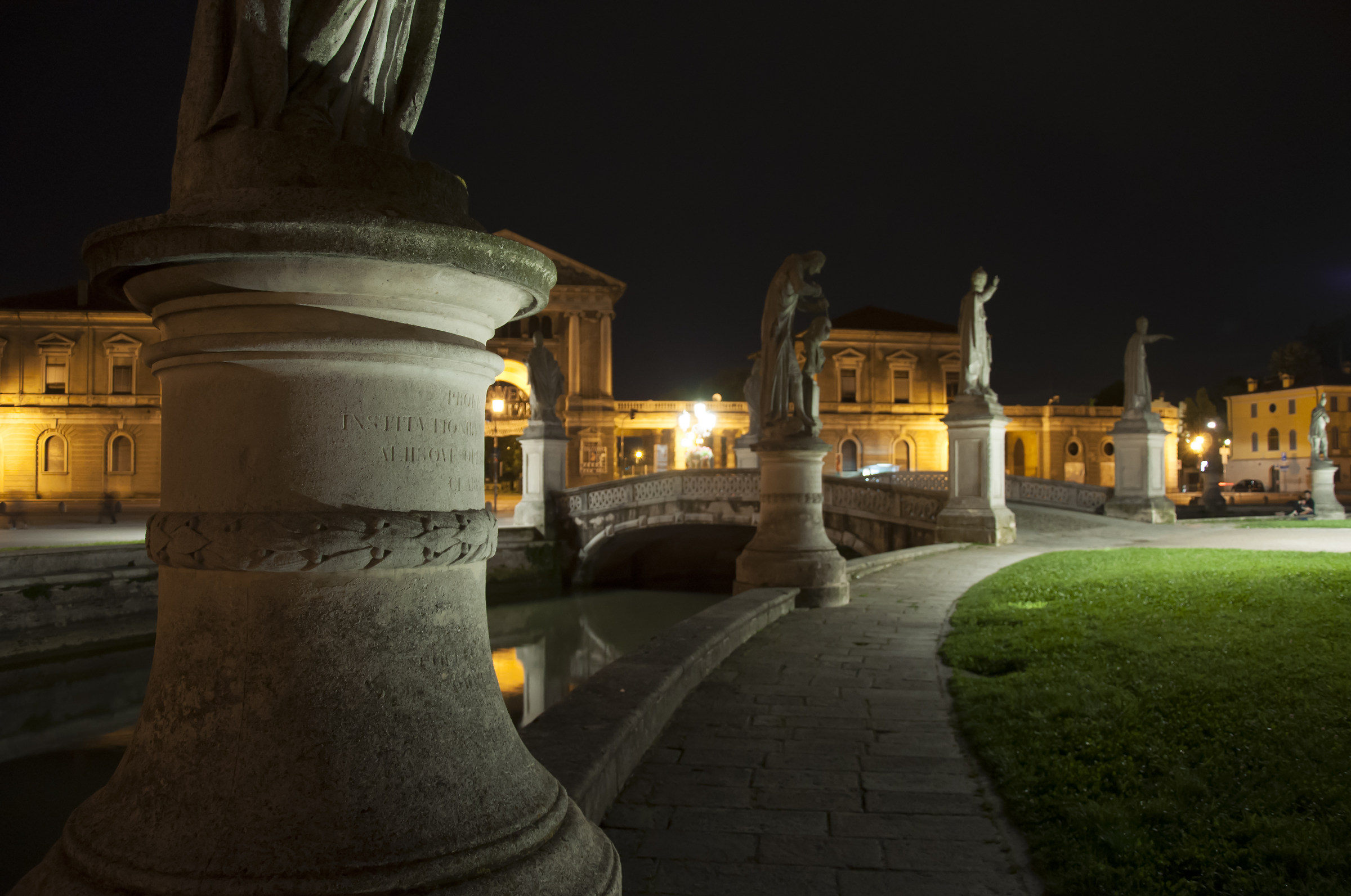 Particolare di Prato della Valle, Padova