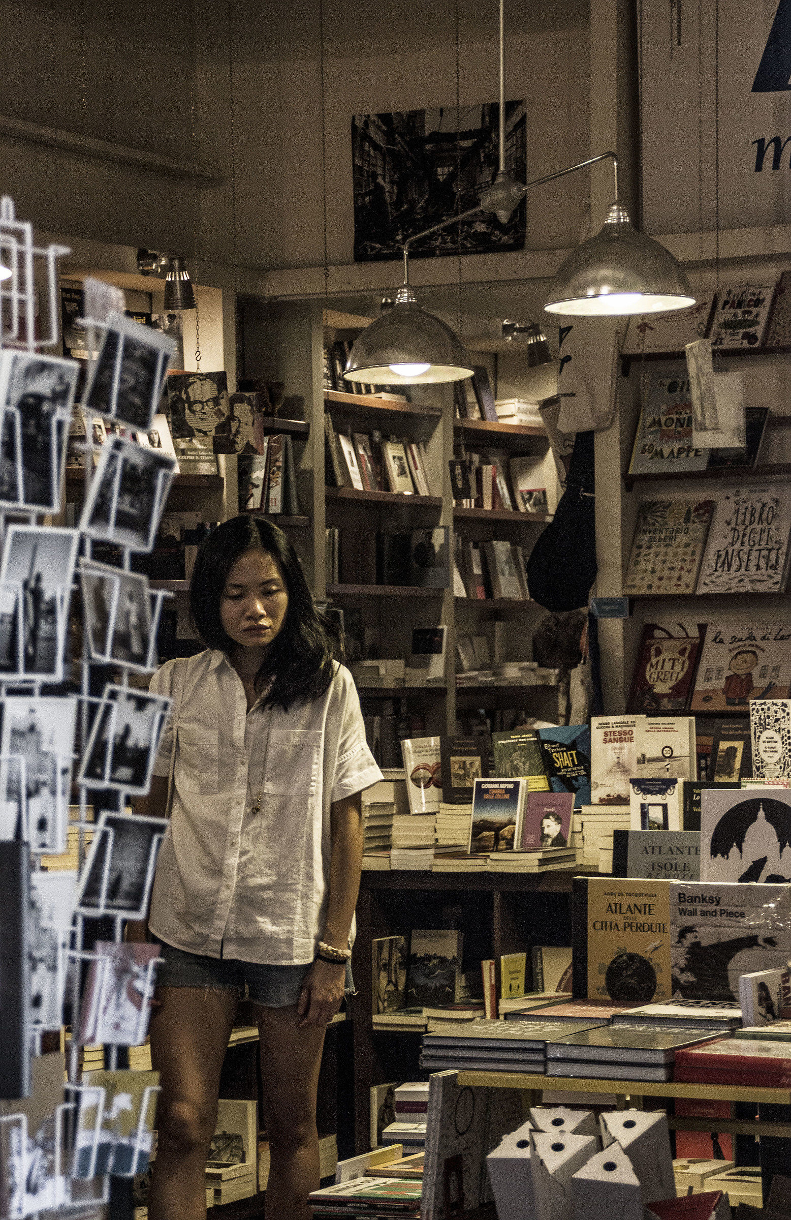 As in a book by Murakami ..