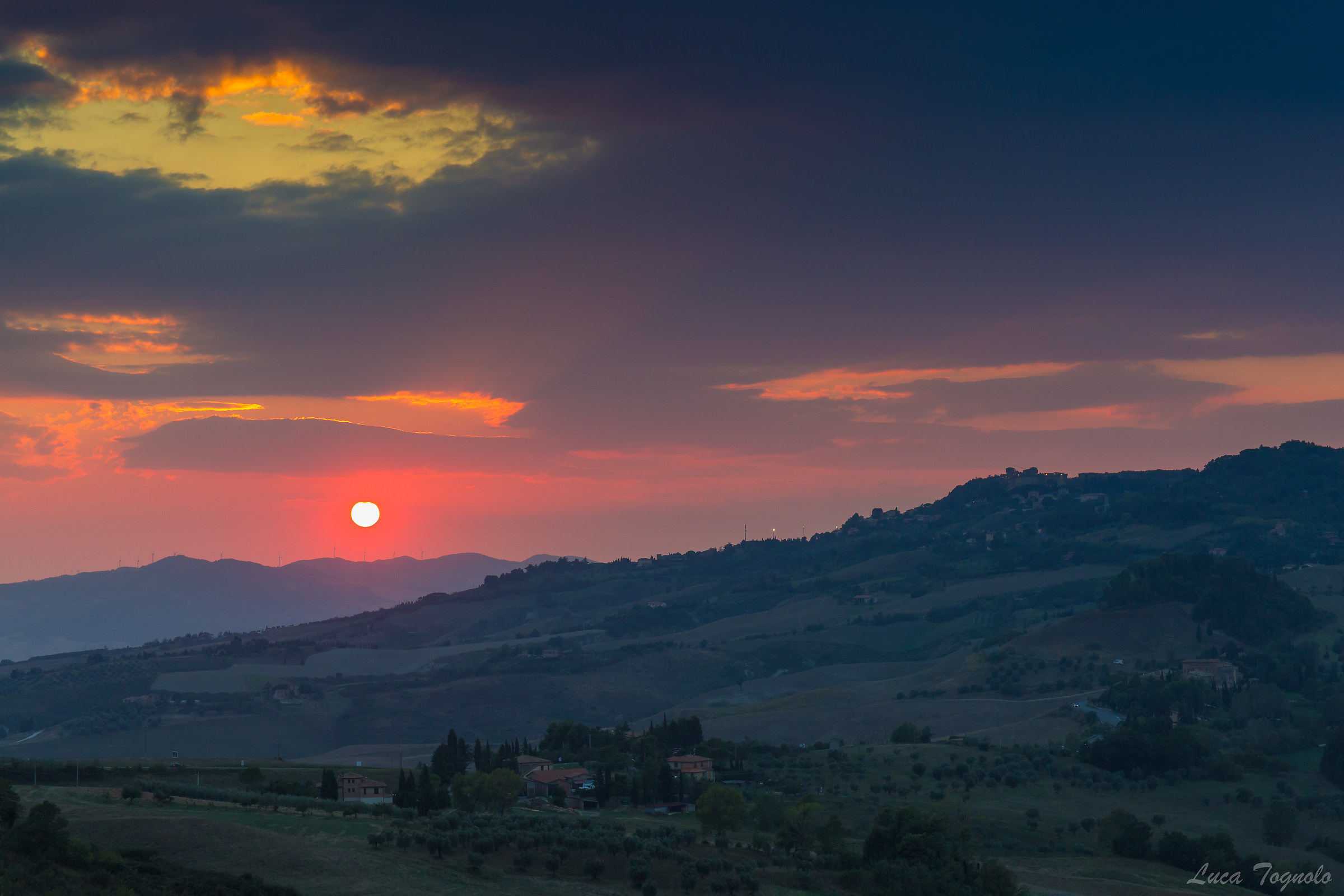 Tuscan sunset