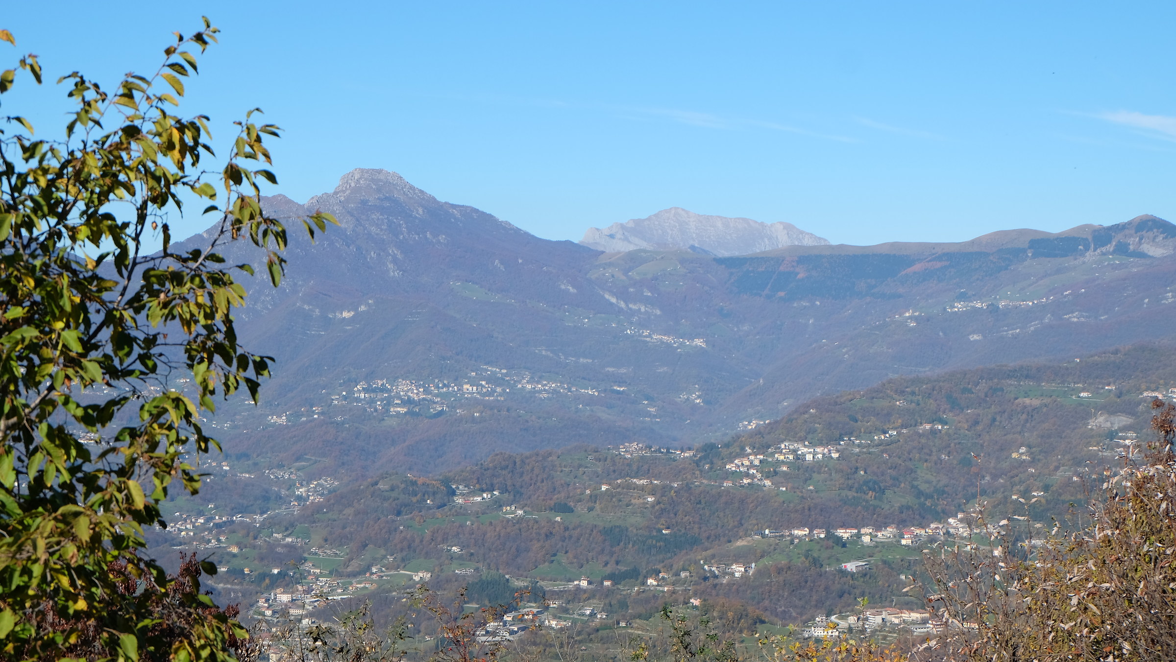 Vista dal Monte Ubione (bg)