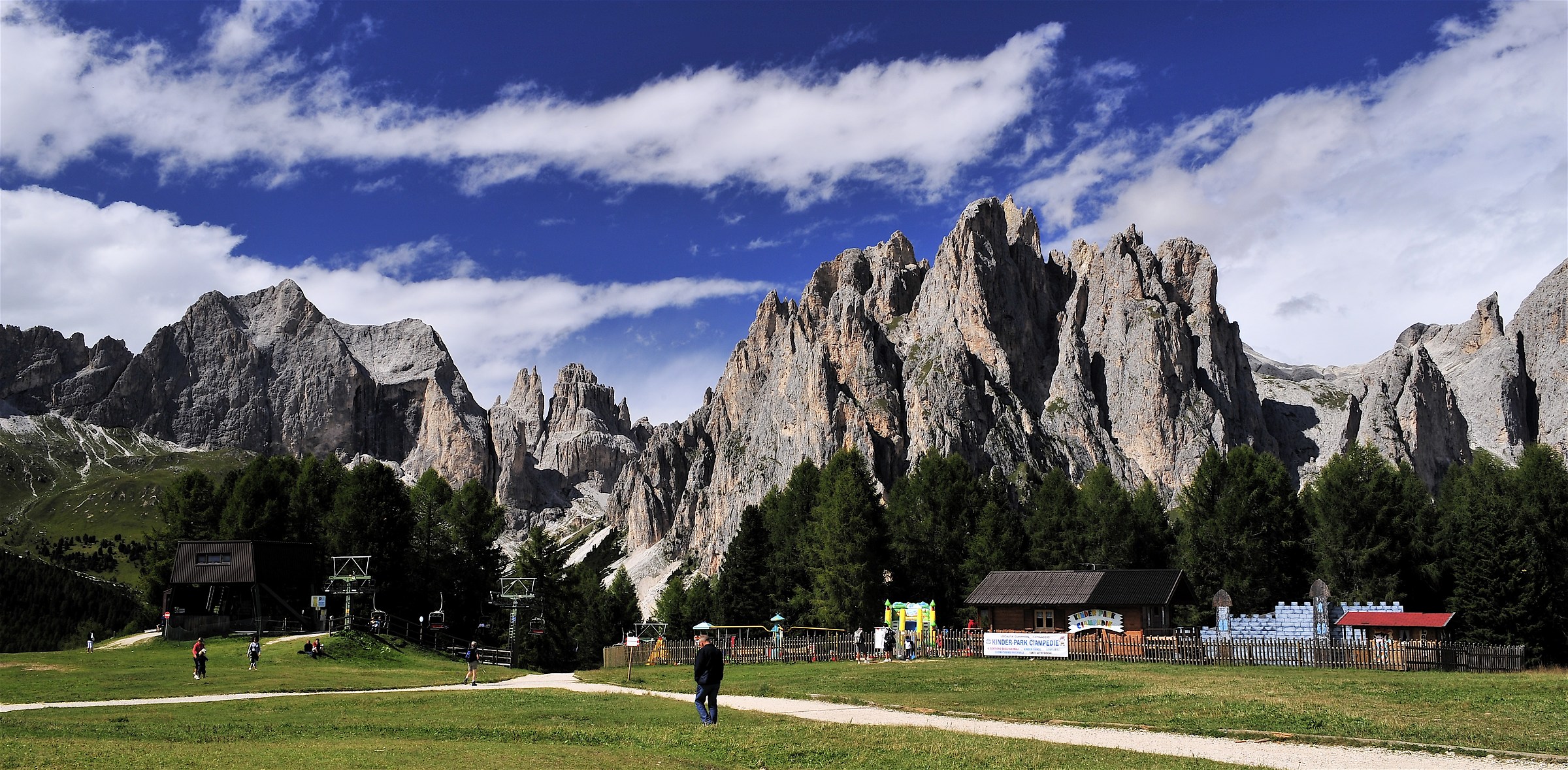 Rosengarten from Col Rodella