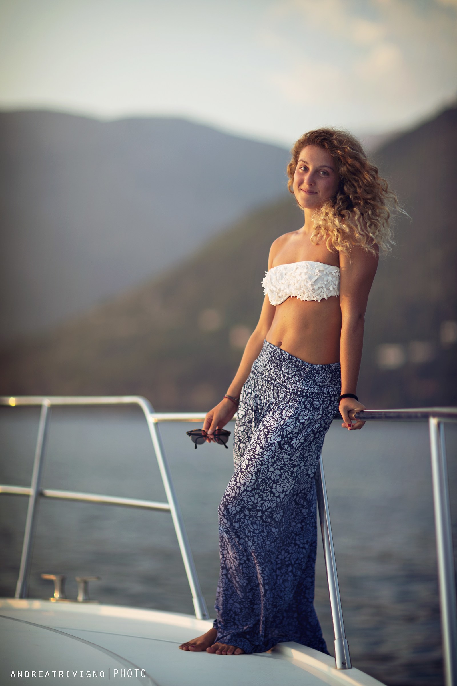 Claudia and Giorgia - On The Boat 17